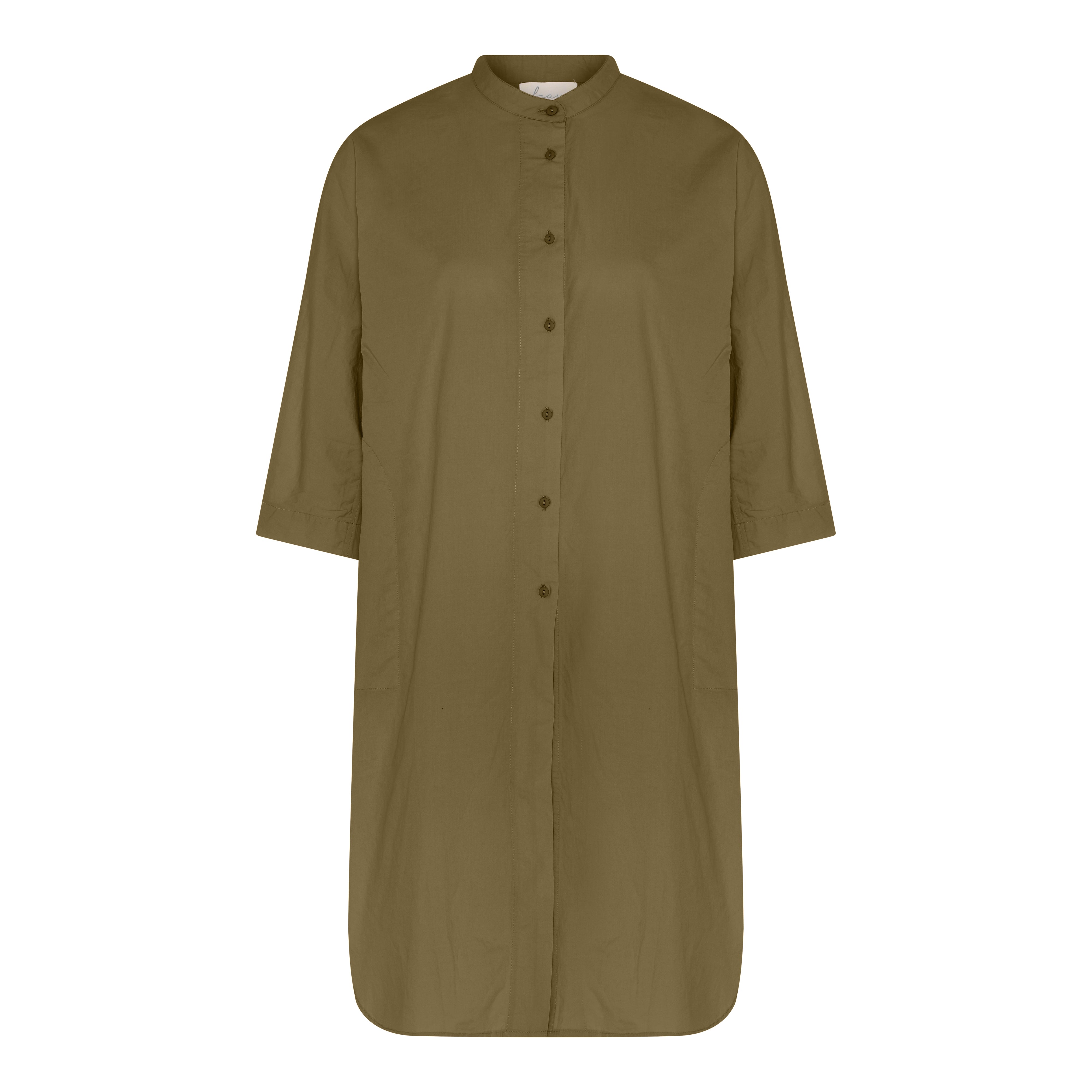 Frau Seoul 2/4 long shirt Military olive