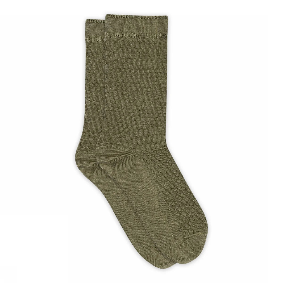 Greta socks Deep lichen green