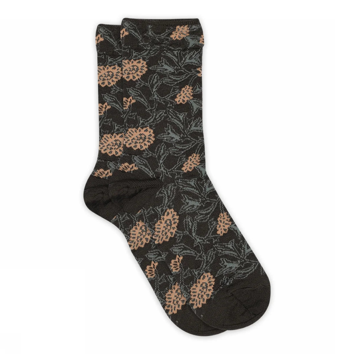 MP Dahlia socks Dark brown