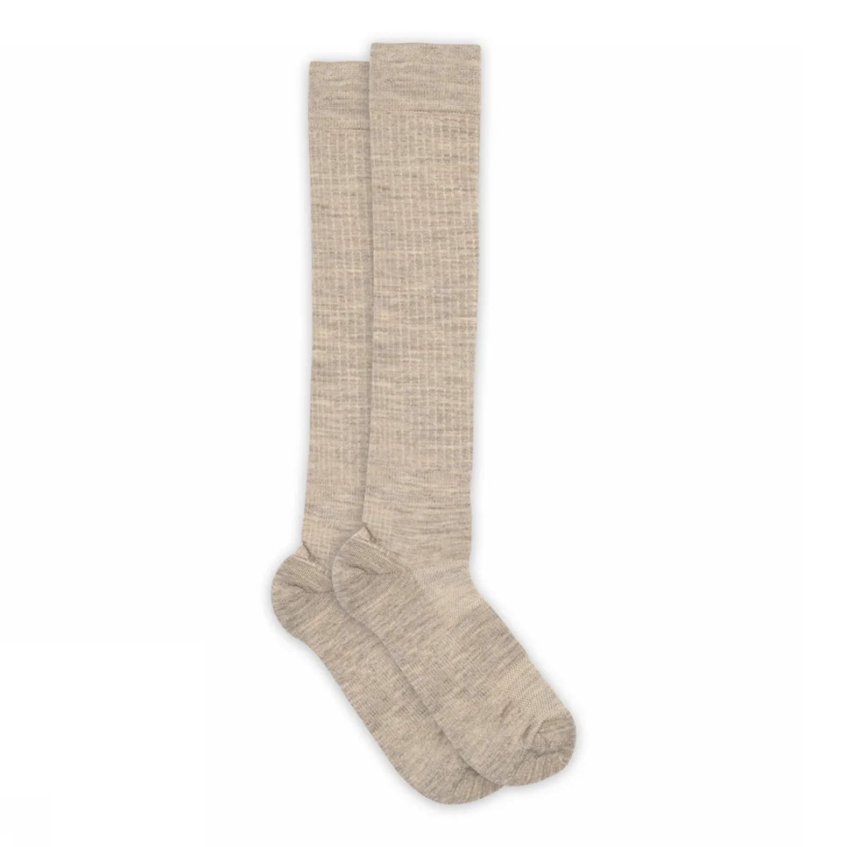 MP Katrine knee socks Light brown melange