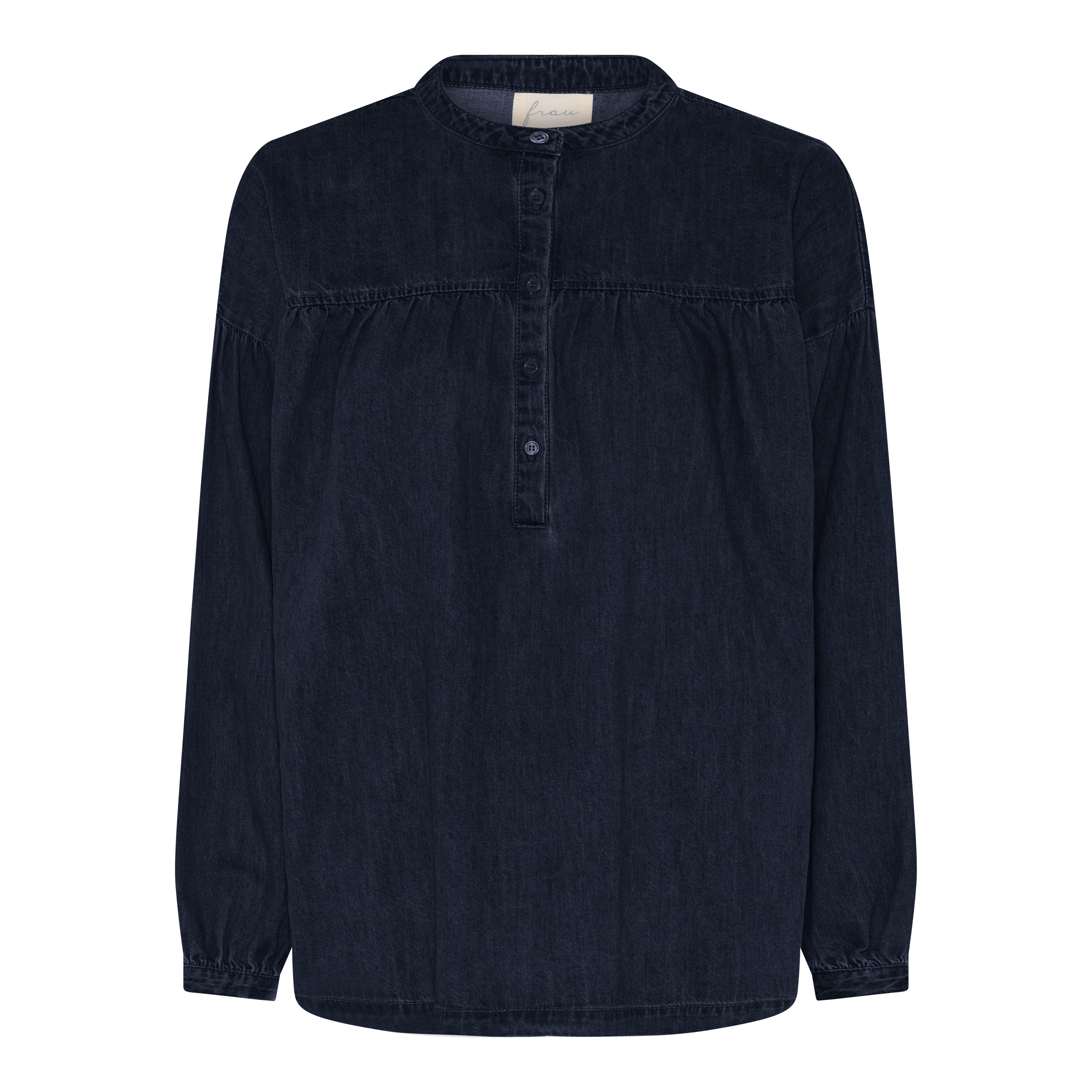 Frau dark blue denim Paris ls shirt