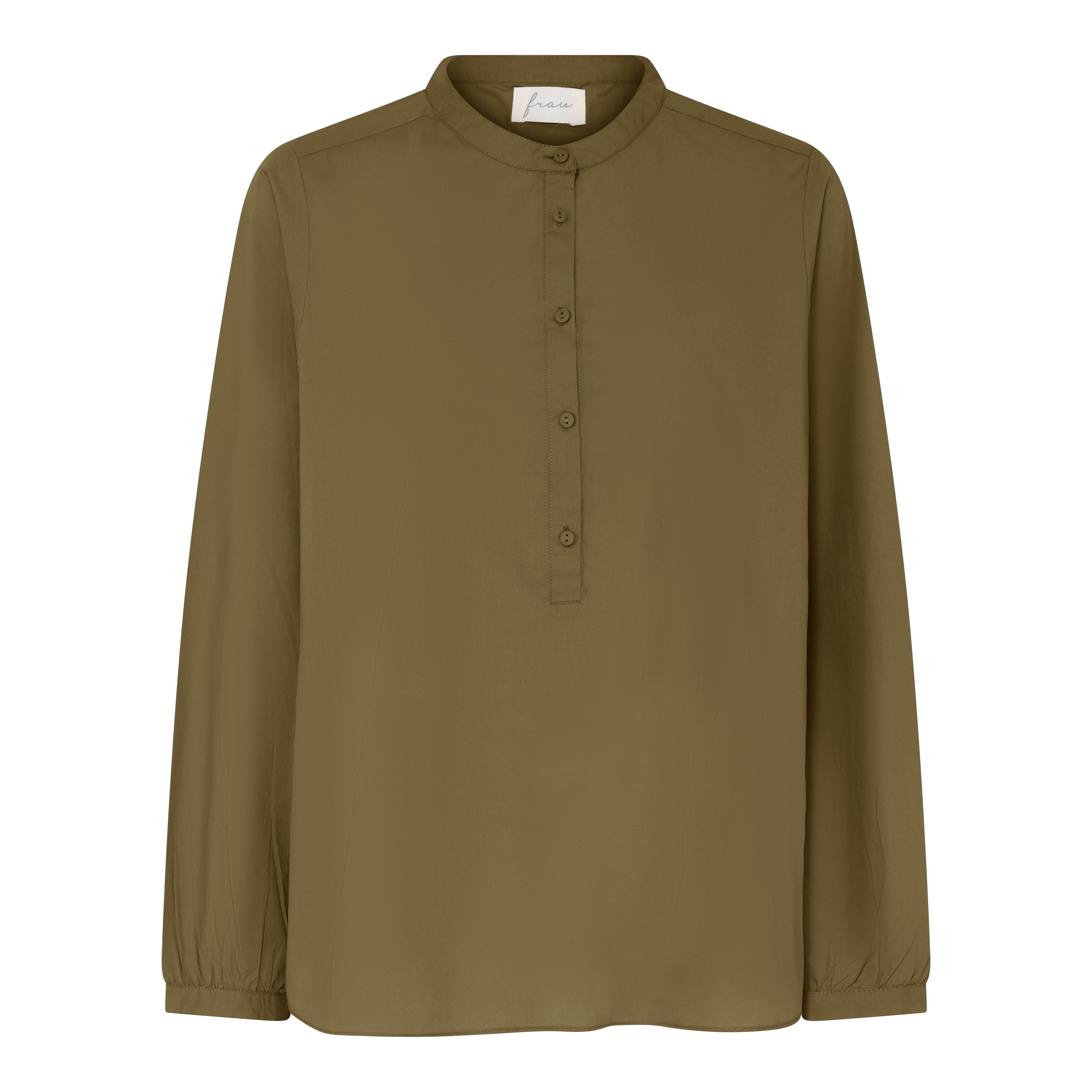 Frau Madrid ls shirt Military Olive