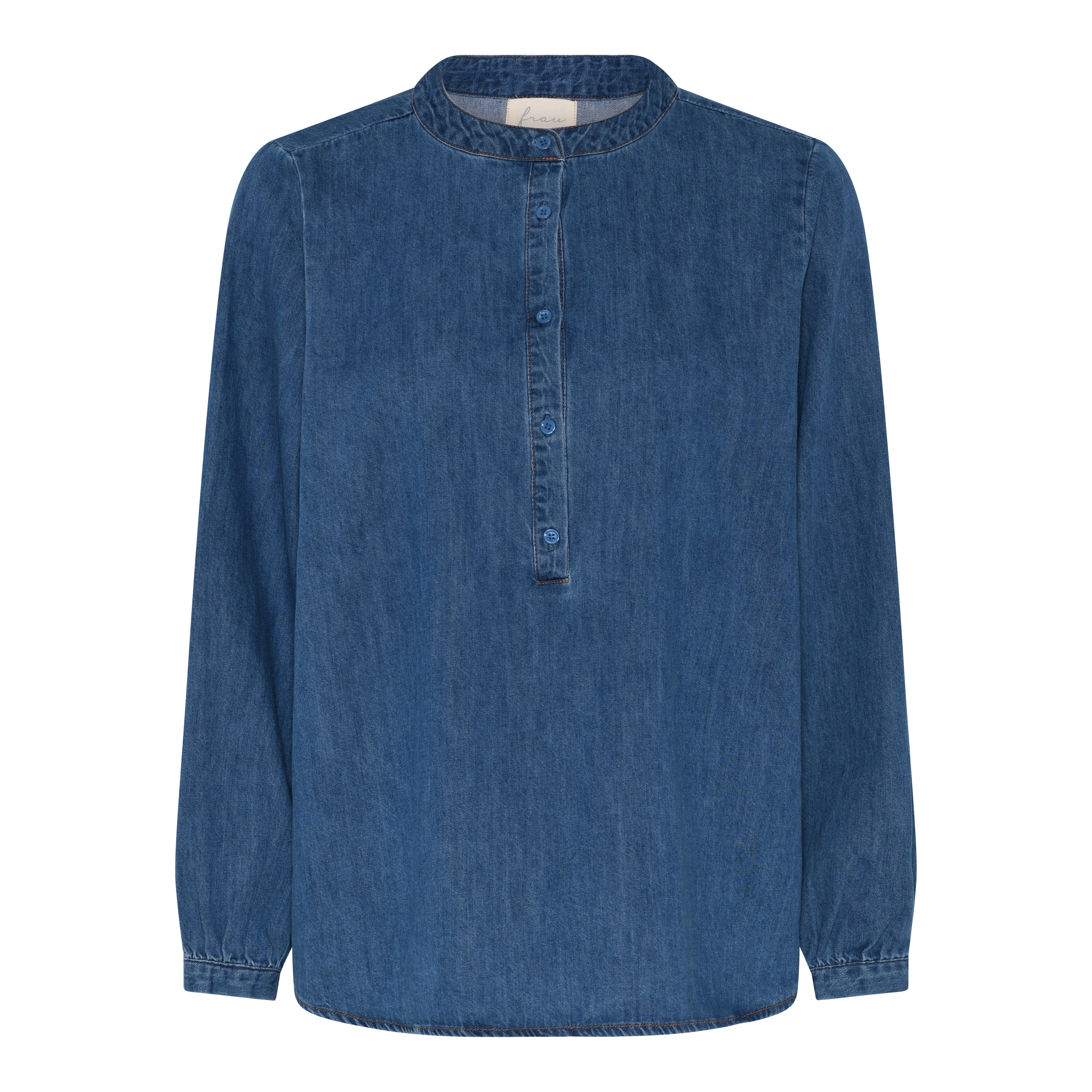 Frau medium blue denim Madrid ls shirt