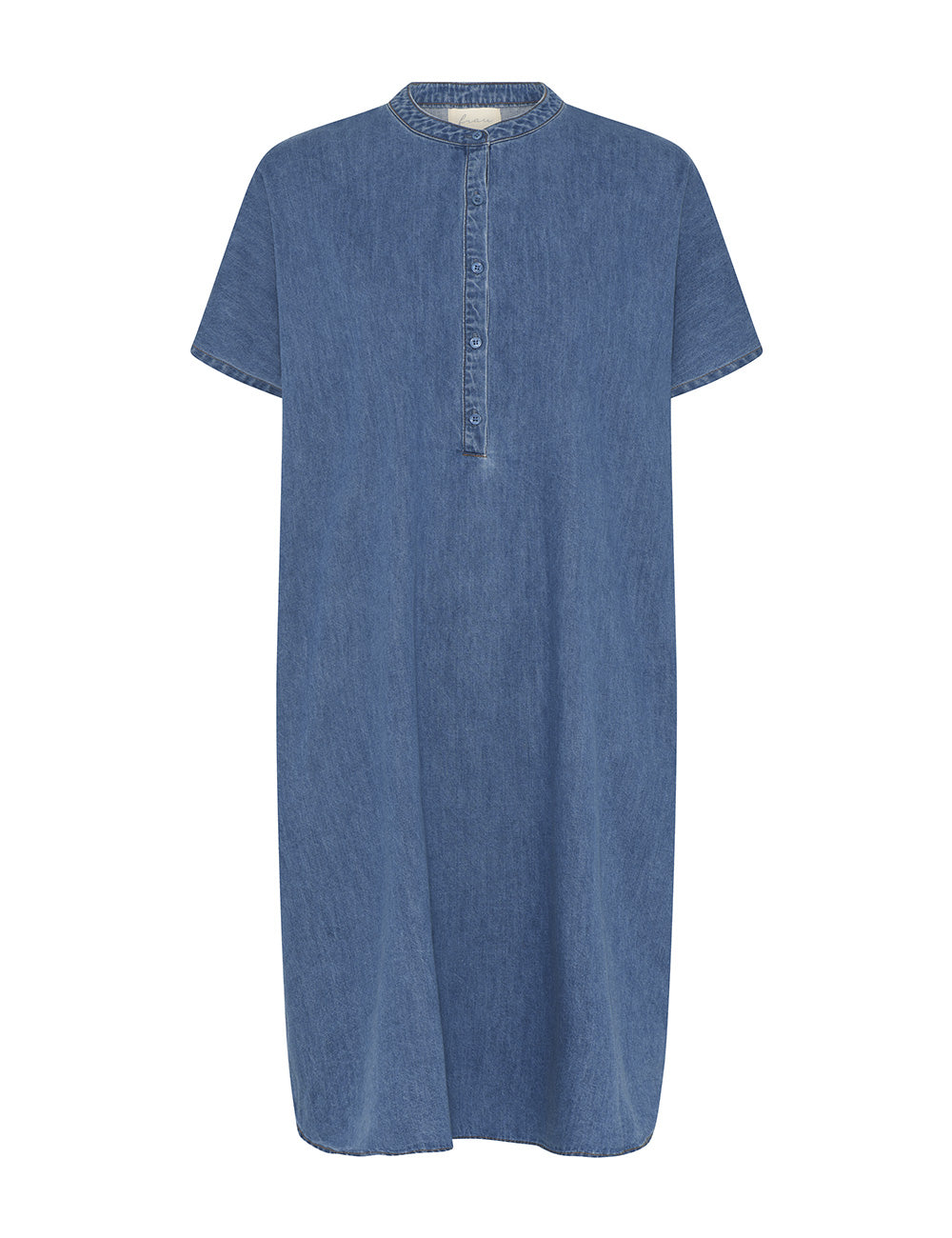 Frau Seoul ss denim dress medium blue denim