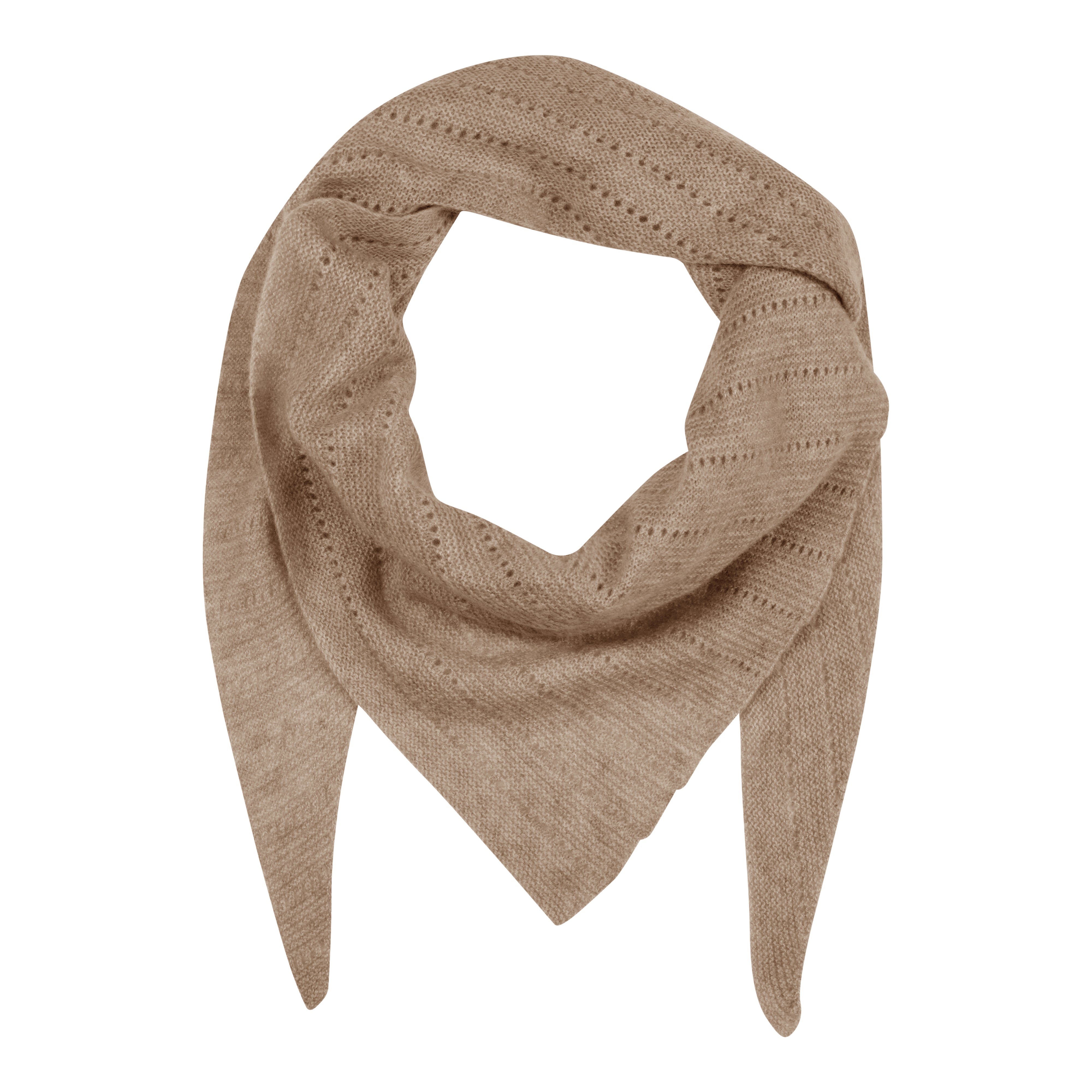 Frau Doha cashmere scarf small shitake