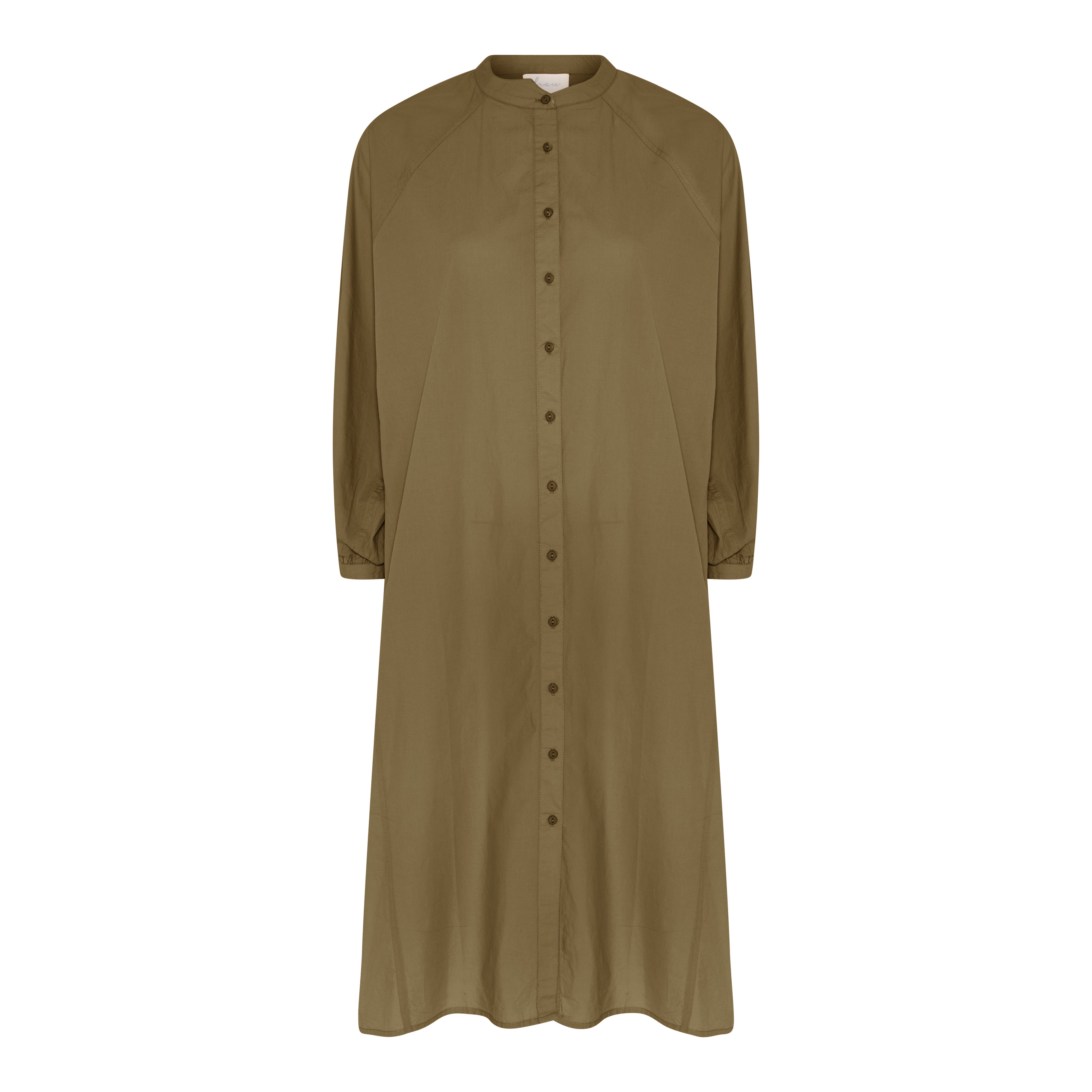 Frau Tokyo ls long dress Military olive