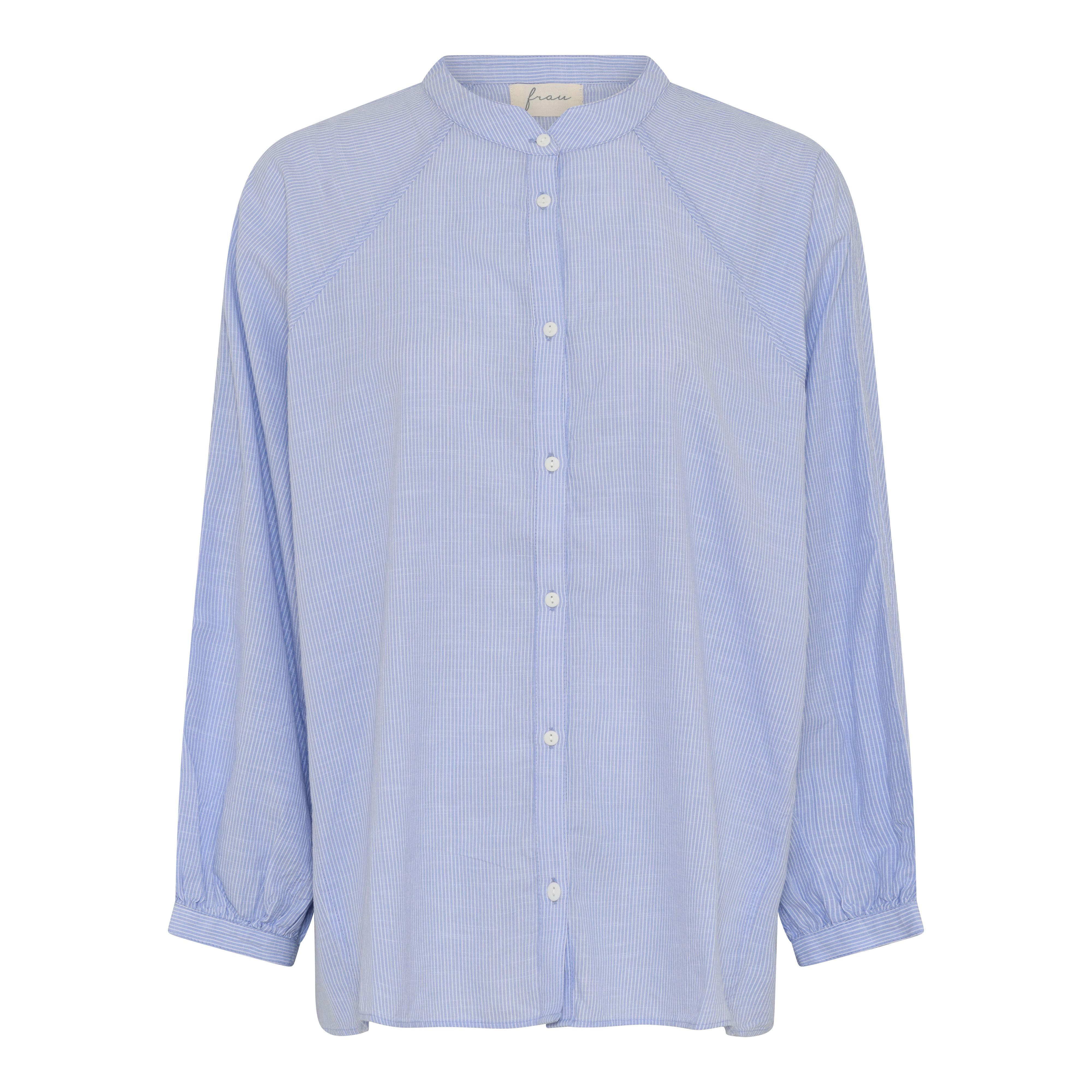 Frau Tokyo ls short shirt Baby lavander stripe