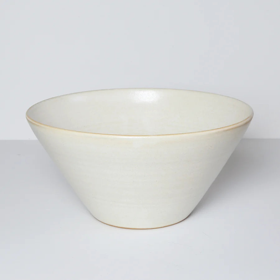 Bornholms Keramikfabrik large bowl creamy white