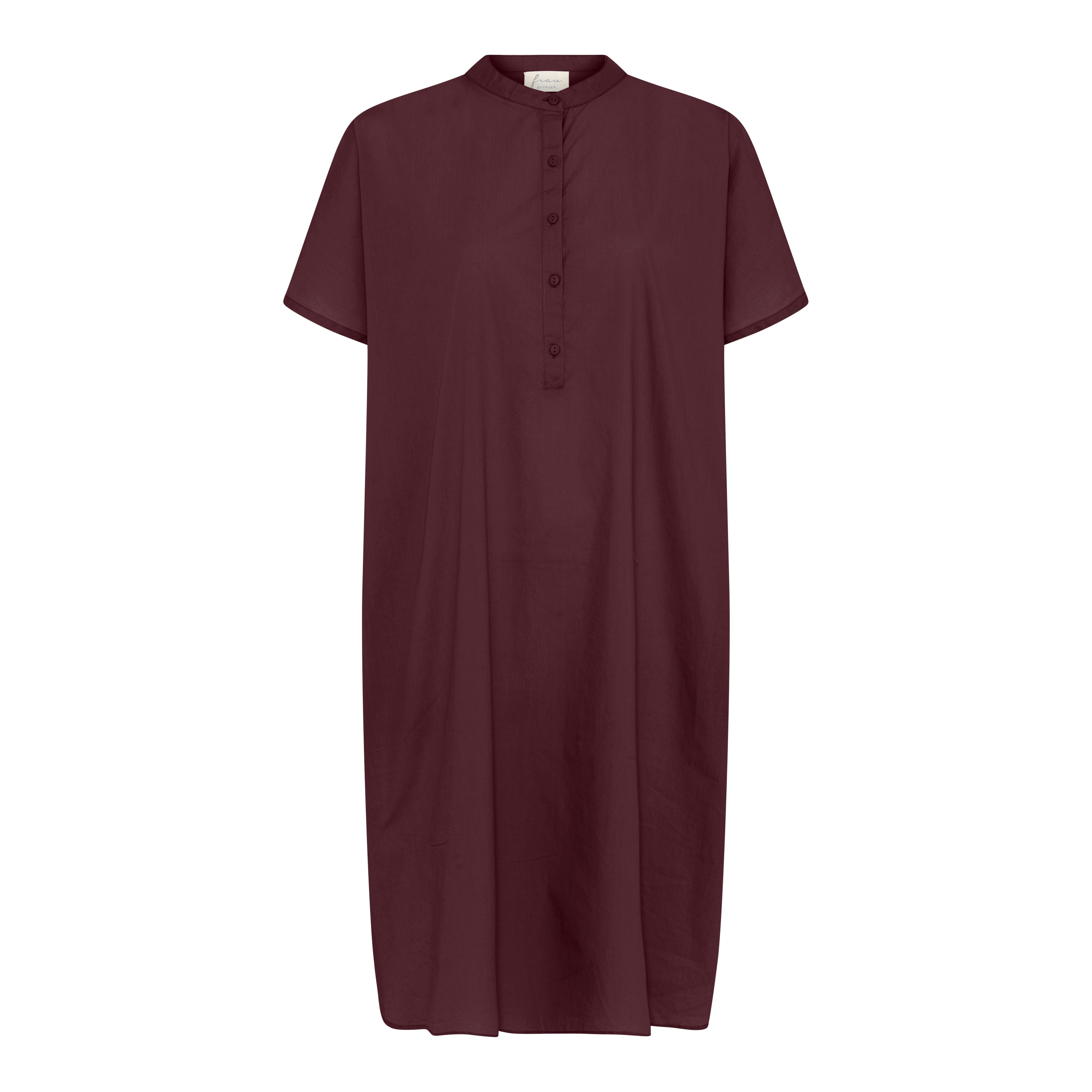 Frau Seoul ss dress Red Mahogany