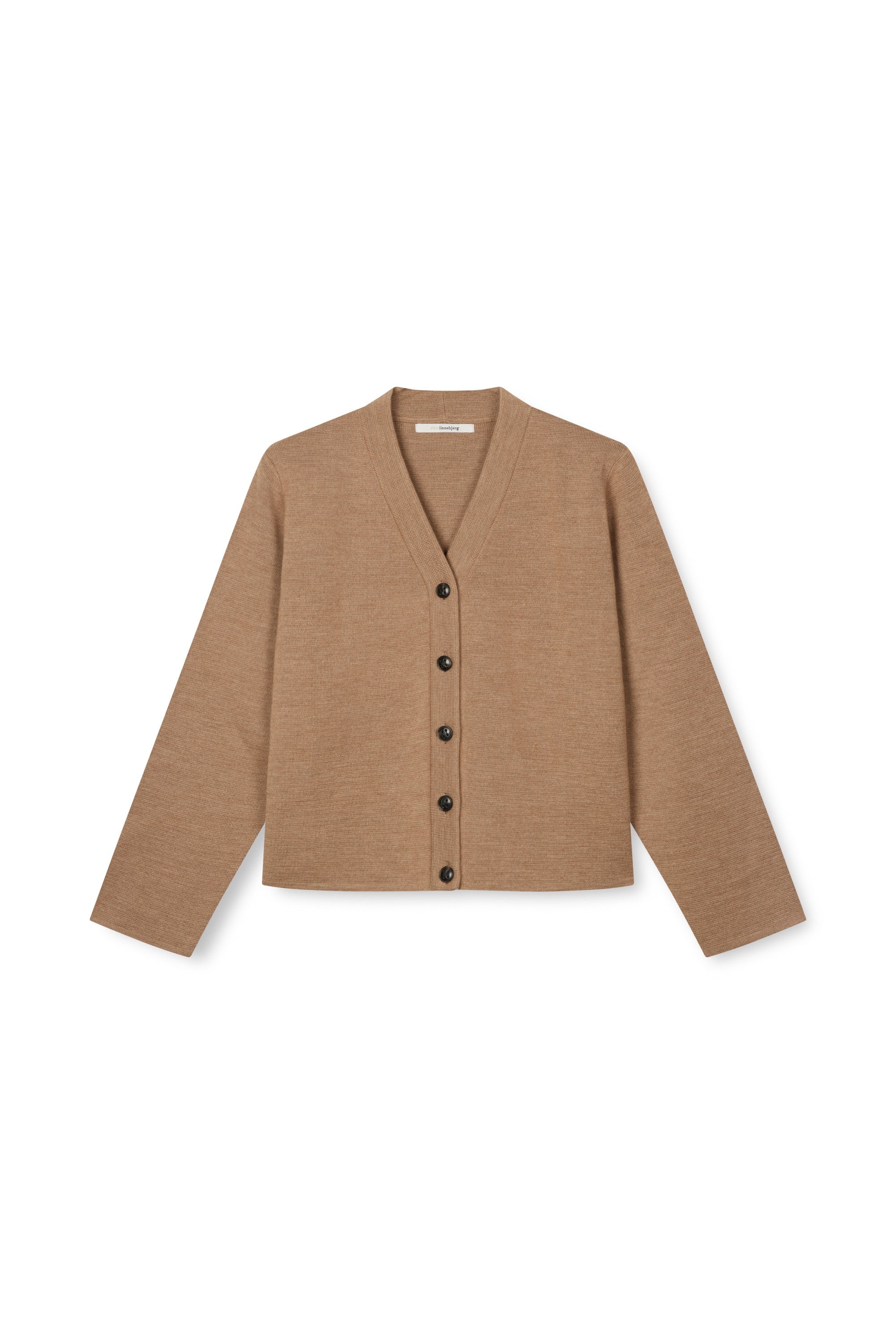 Sibin Linnebjerg Silvia cardigan light camel