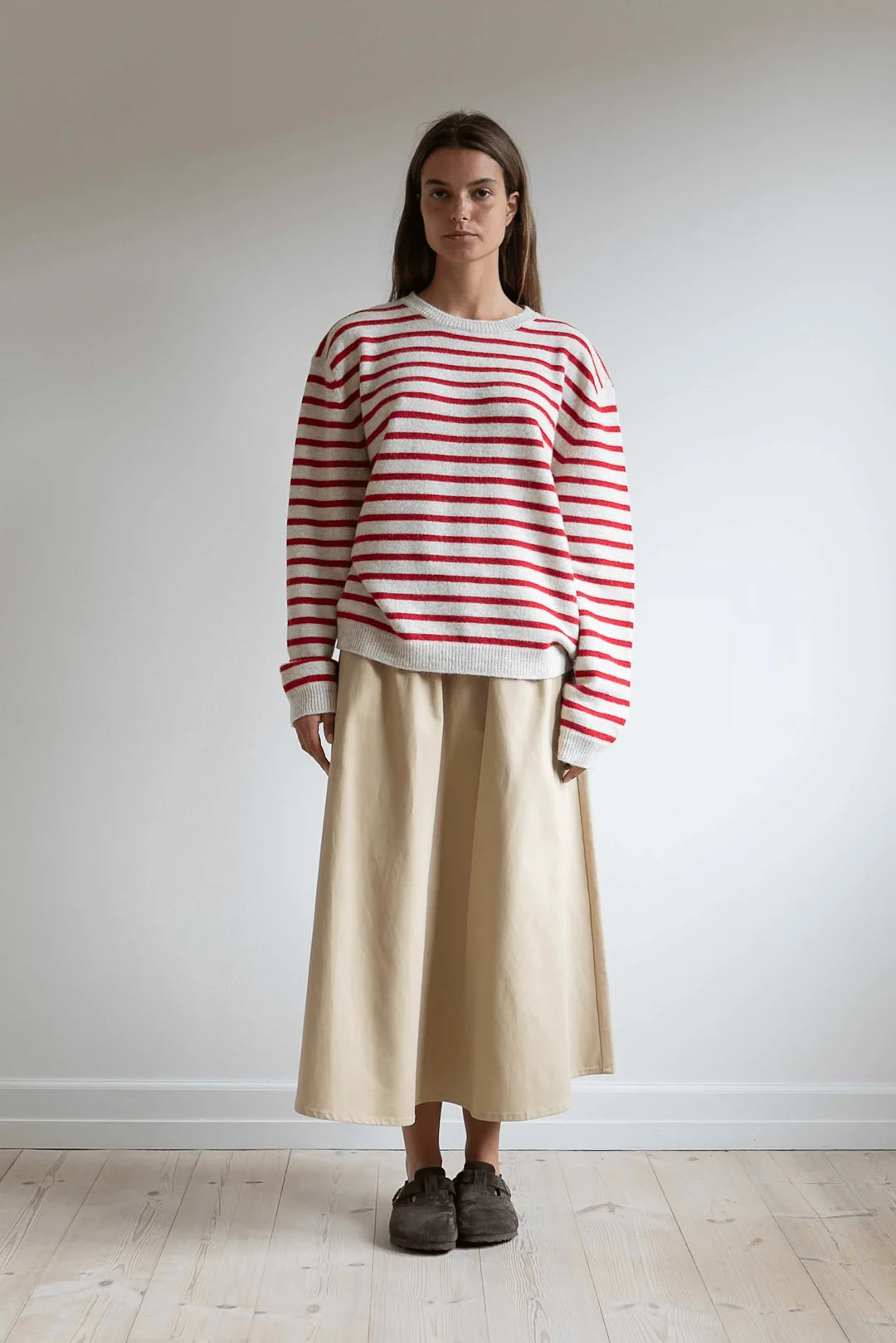 Studio Feder Agnes skirt Sand beige