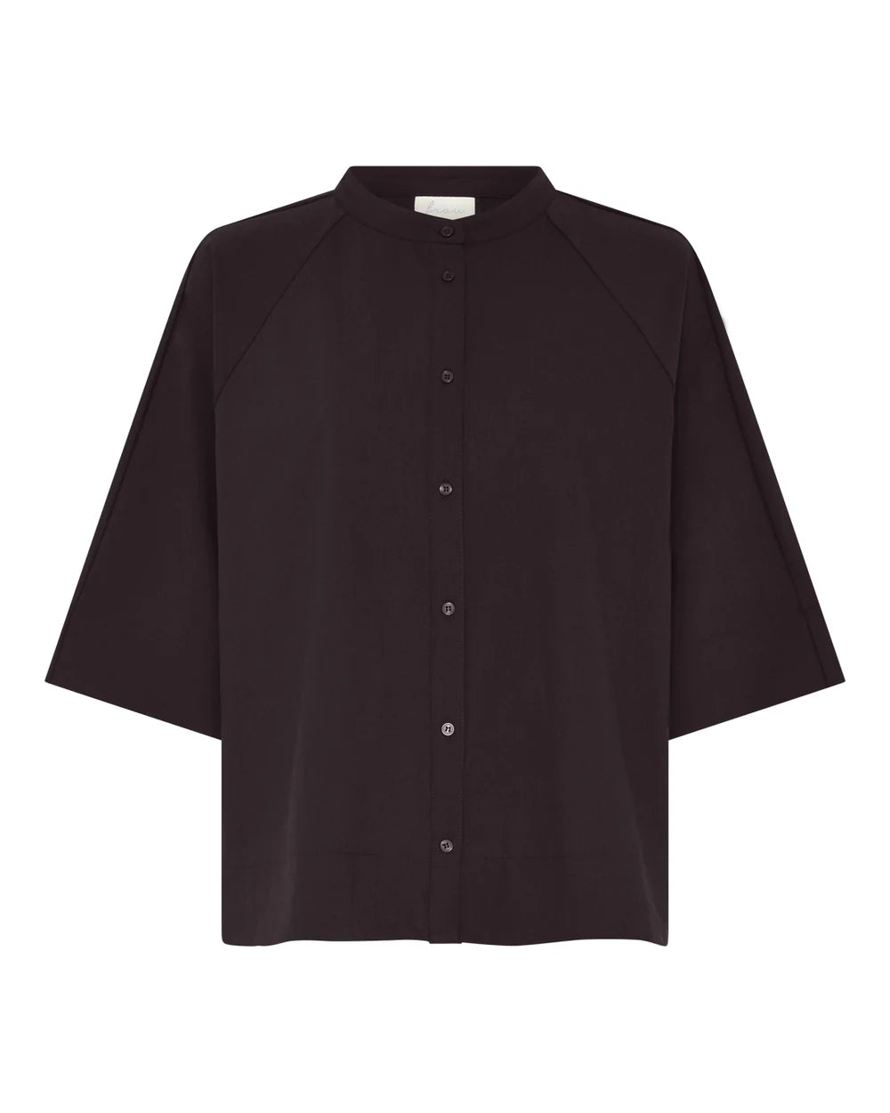Frau Abu Dhabi light wool shirt Chocolate torte