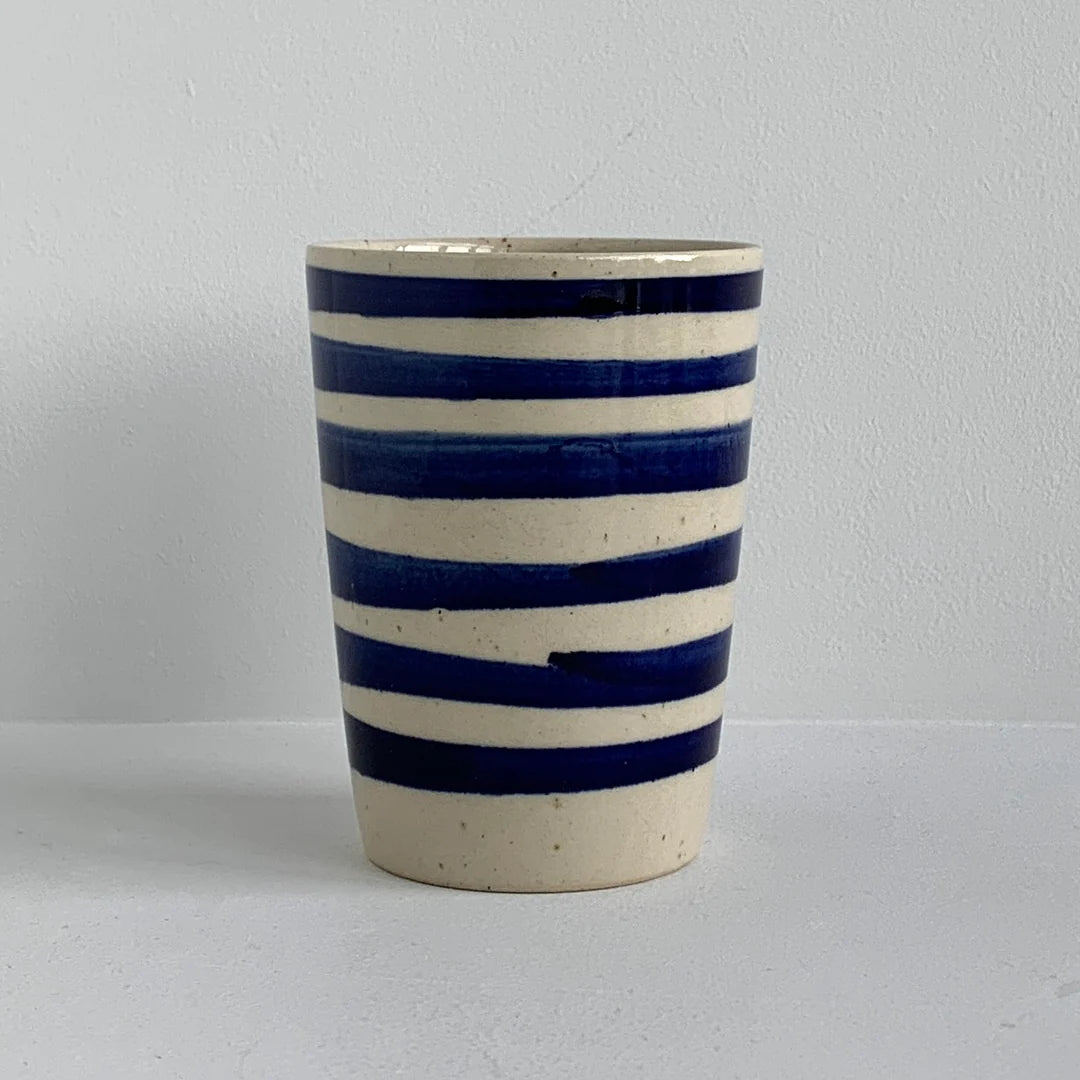 Bornholms Keramikfabrik ø-kop høj Light Blues