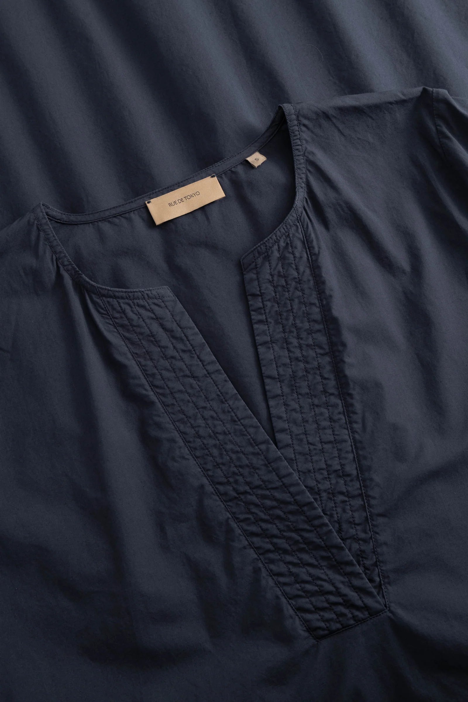 Rue de Tokyo Desi kjole poplin navy