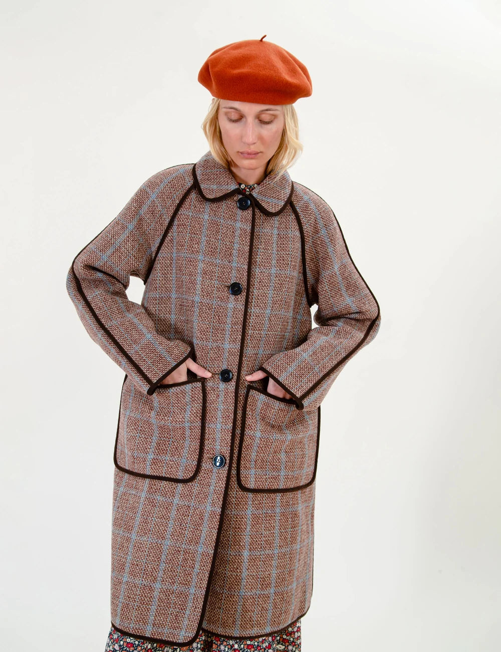 APOF Diana coat double wool