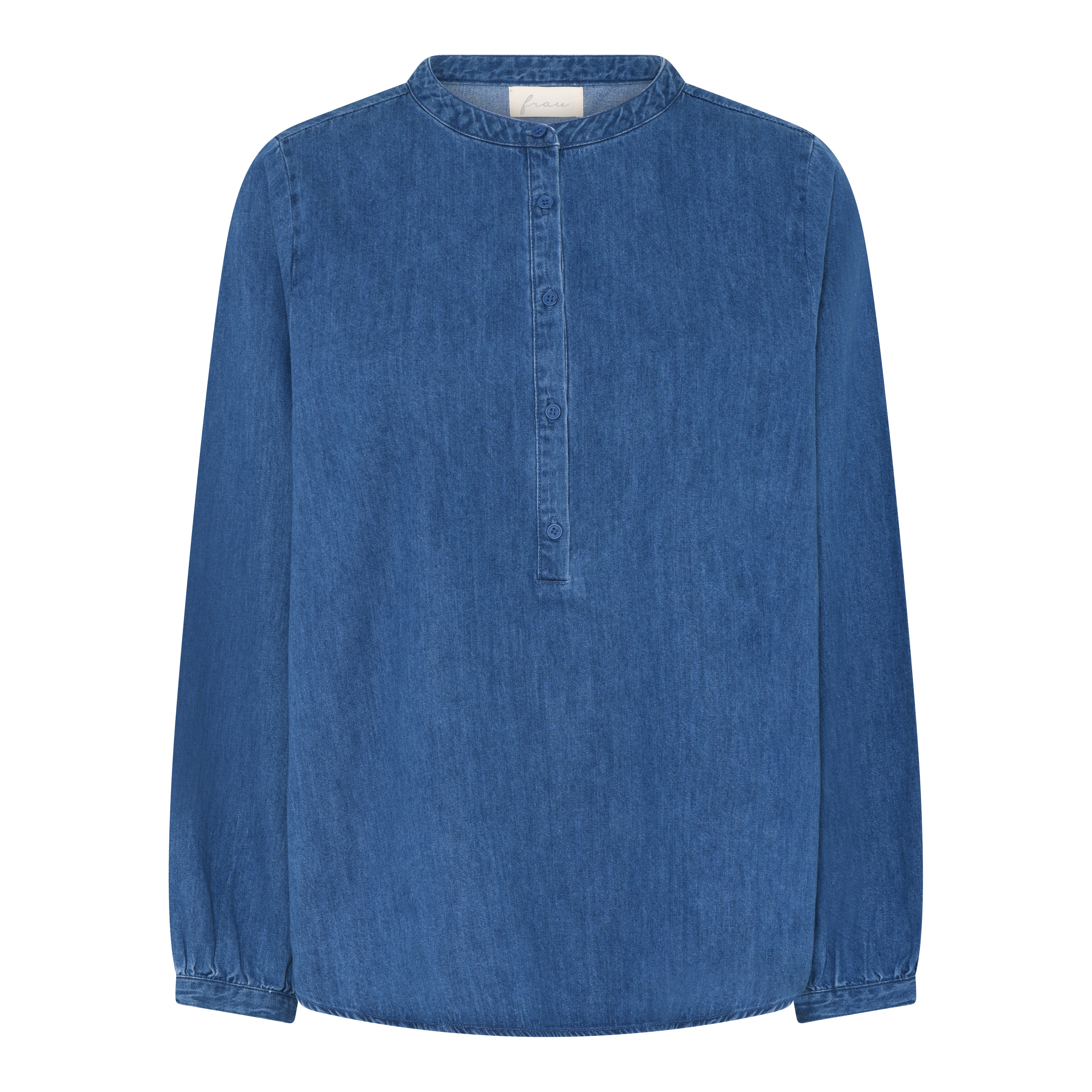 Frau Madrid LS denim shirt clear blue denim