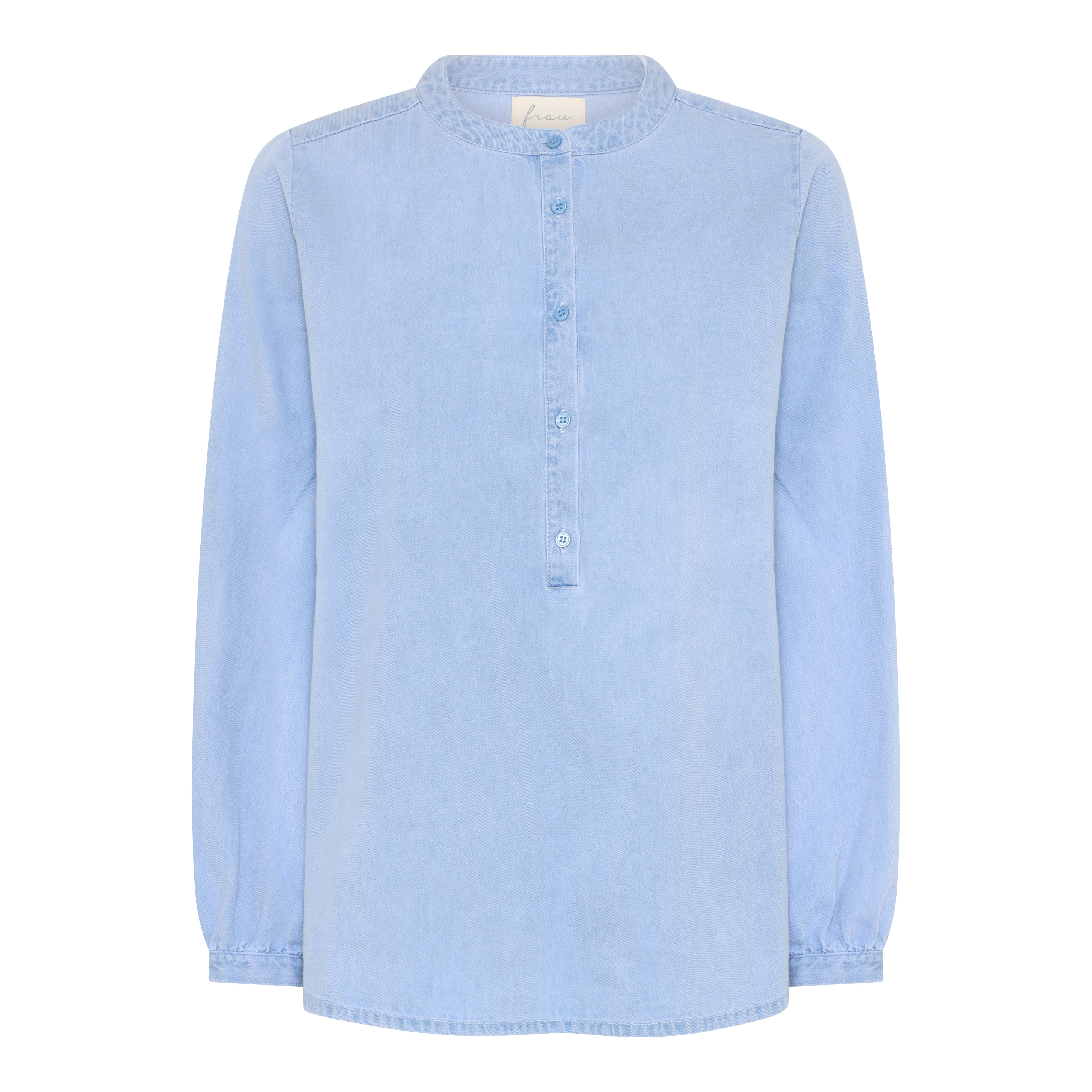 Frau Madrid LS denim shirt light blue