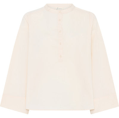 Frau Madrid wide sleeve shirt Tapioca