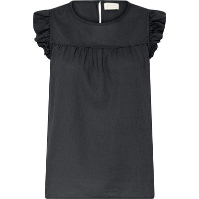 Frau Stockholm linen top Phantom