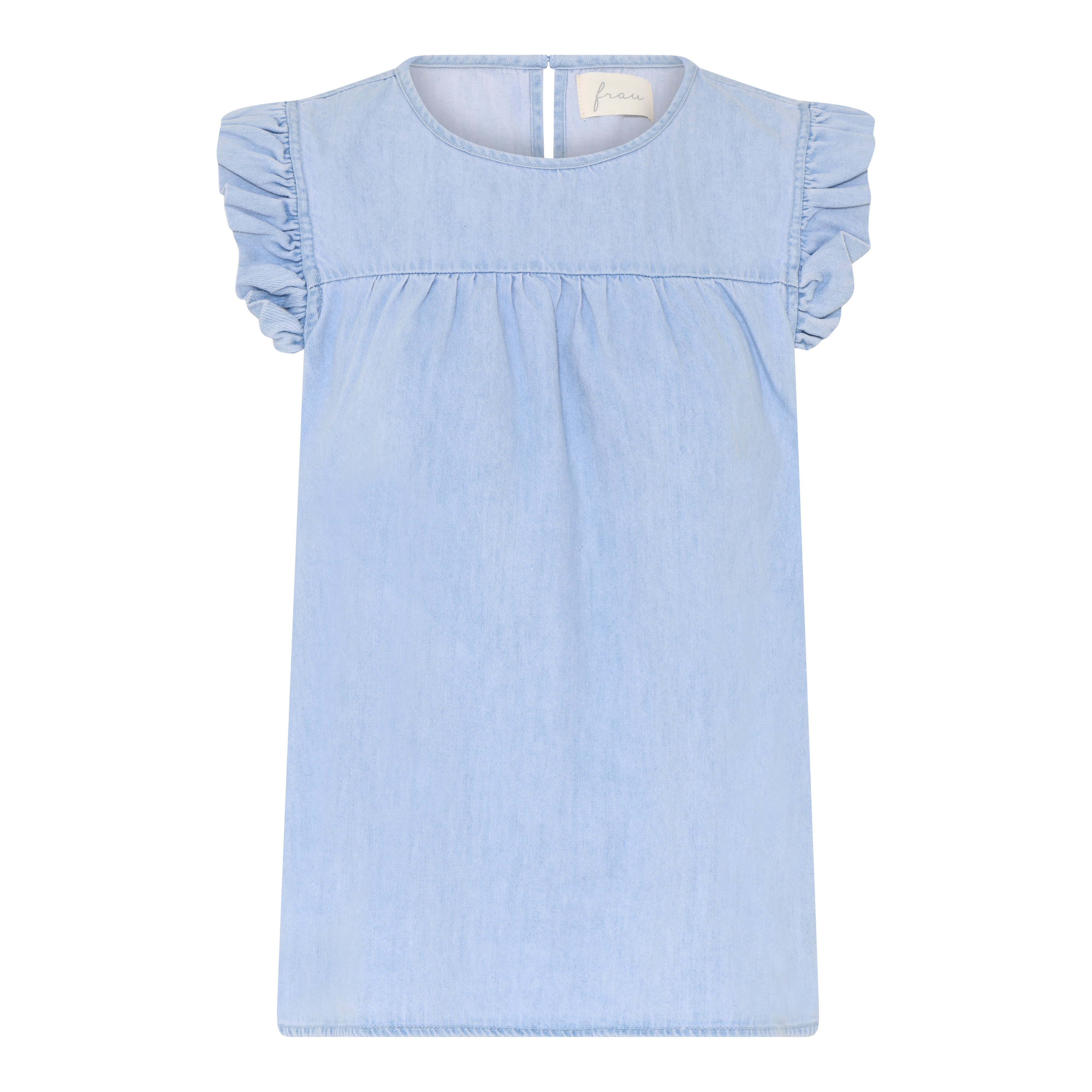 Frau Stockholm top light blue denim