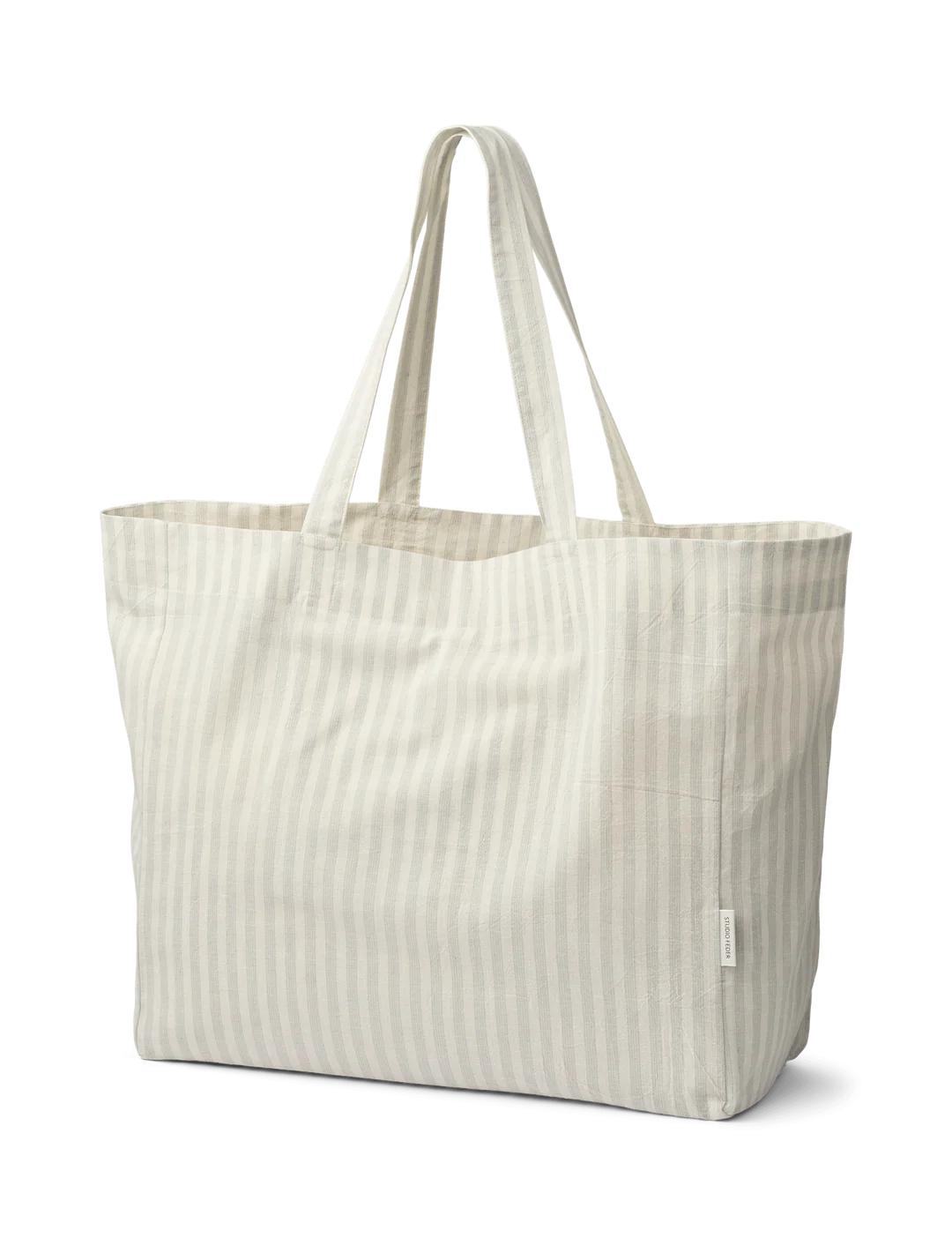 Studio Feder Hanna Shopper Soft mint stripe