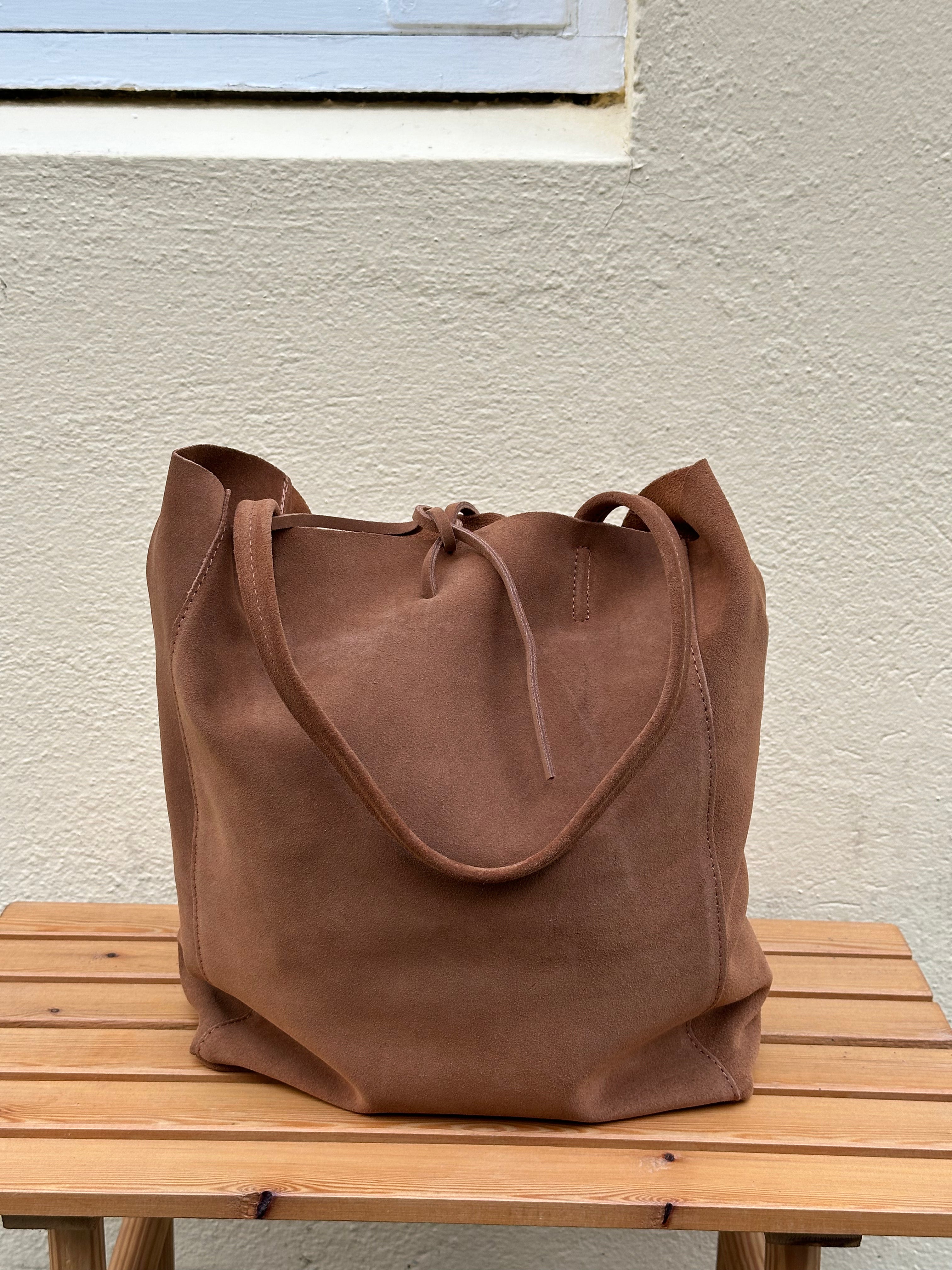 Shopper ruskind lys karamel