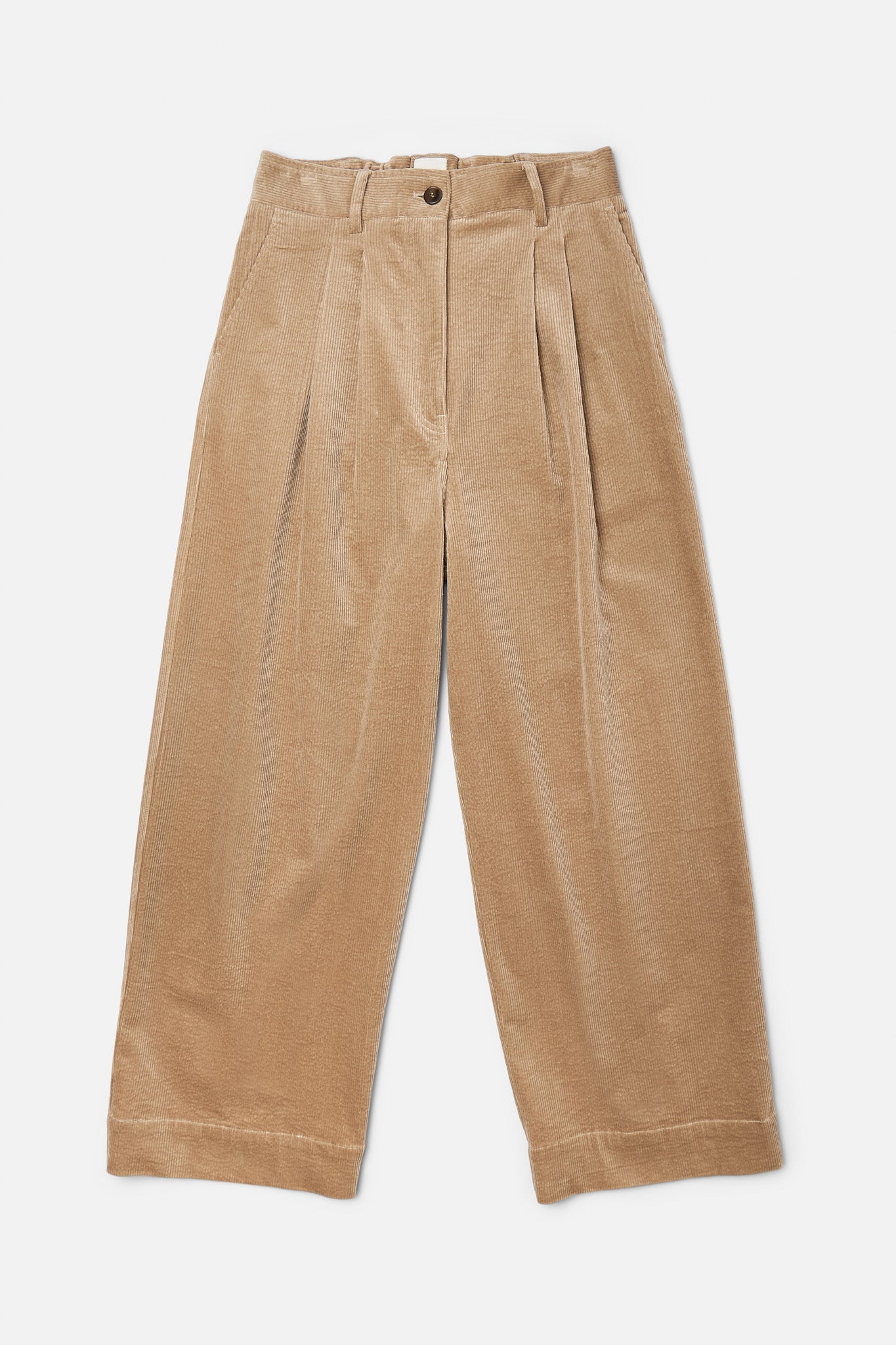 Mati Mati Jette HW Pants fløjl beige