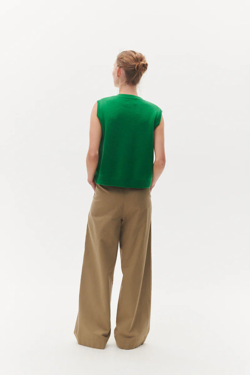 Beta Studio Klara pant Army khaki