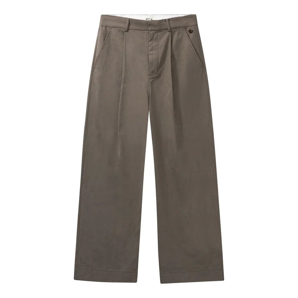 Beta Studios Klara pant Canteen grey