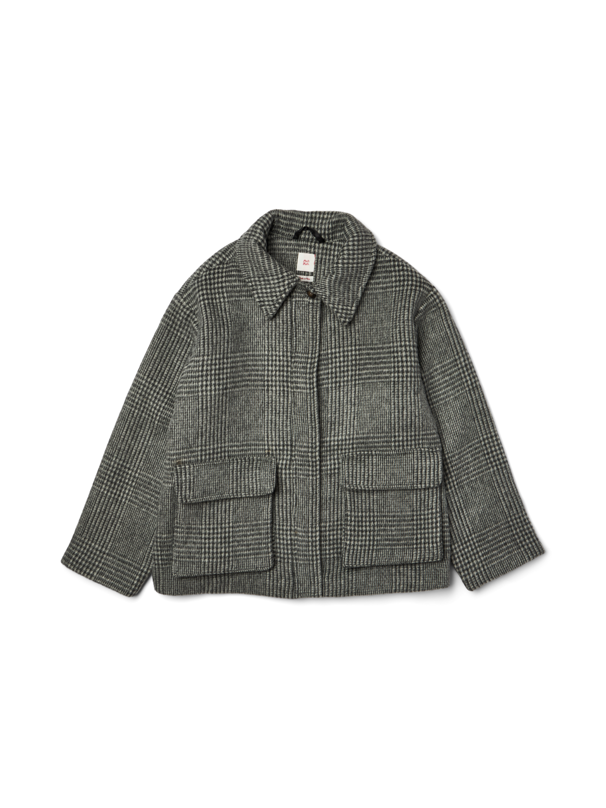 Mati Mati Mynte jacket alpaka/uld grå tern