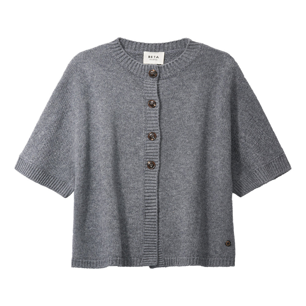 Beta Studios Malle Vest Stone greymelange