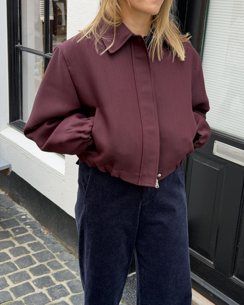 Mati Mati Søs jacket uld bordeaux