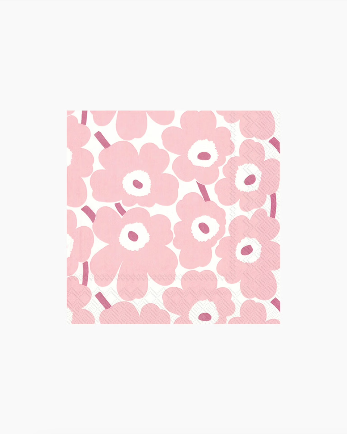 Marimekko frokost servietter Mini Unikko light rose