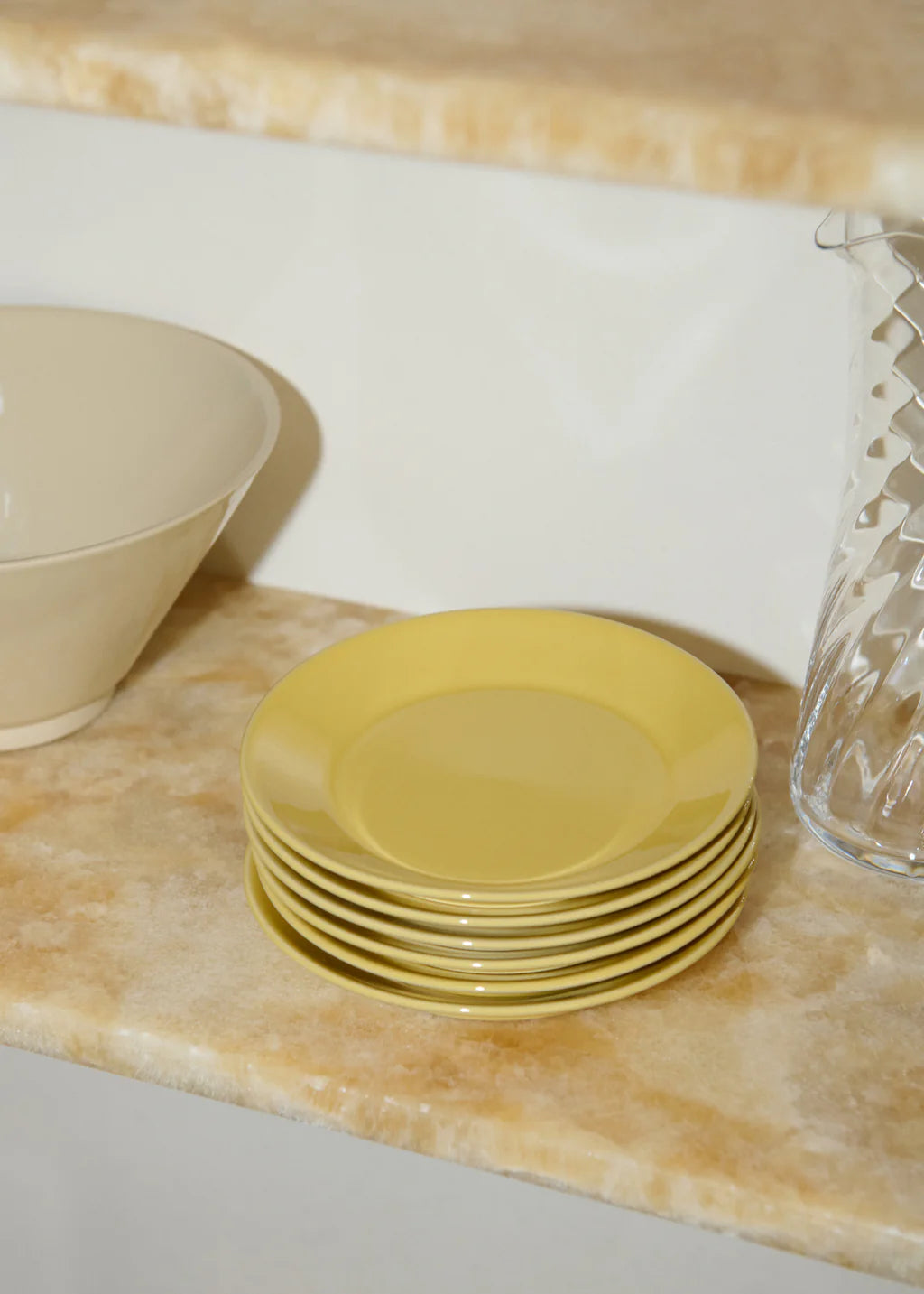 Stilleben Memphis lunch plate Yellow