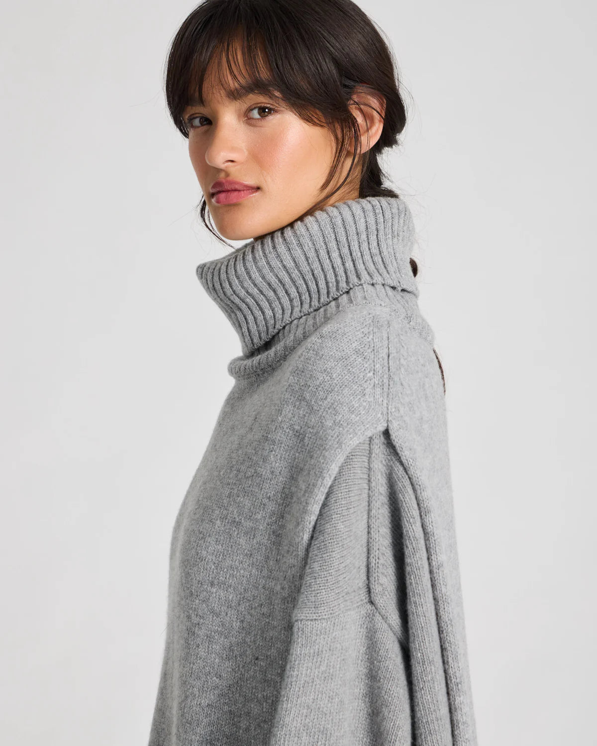 Gai+Lisva Michelle neck piece grey melange