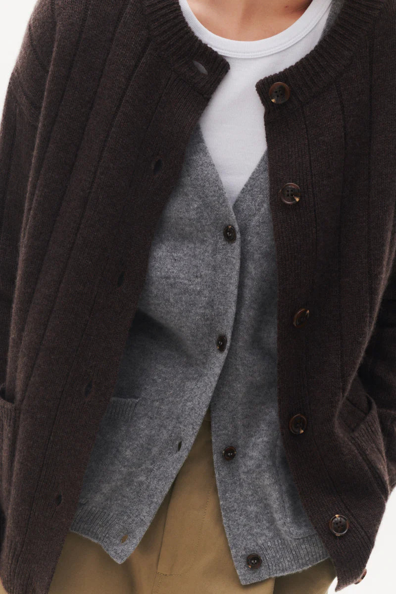 Beta Studios Mona Lisa cardigan walnut