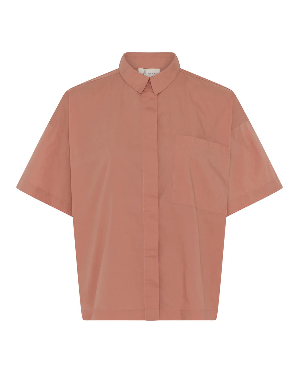 Frau Nice ss shirt Cameo brown