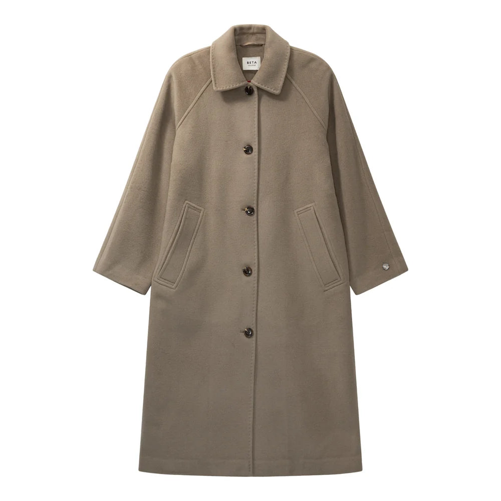 Beta Studios Nico coat Vintage Grey