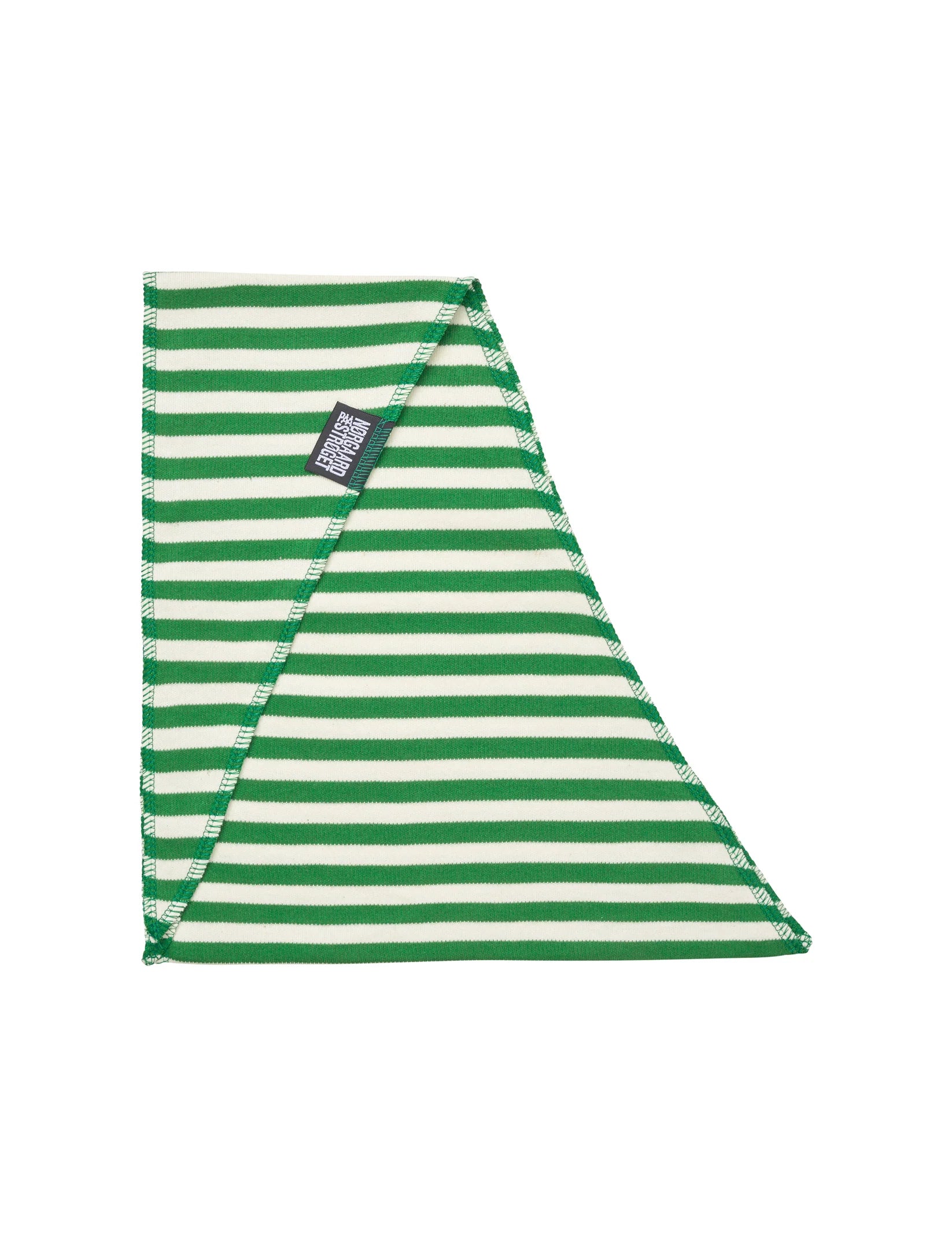 Nørgaard på Strøget NPS triangle scarf grøn/ecru
