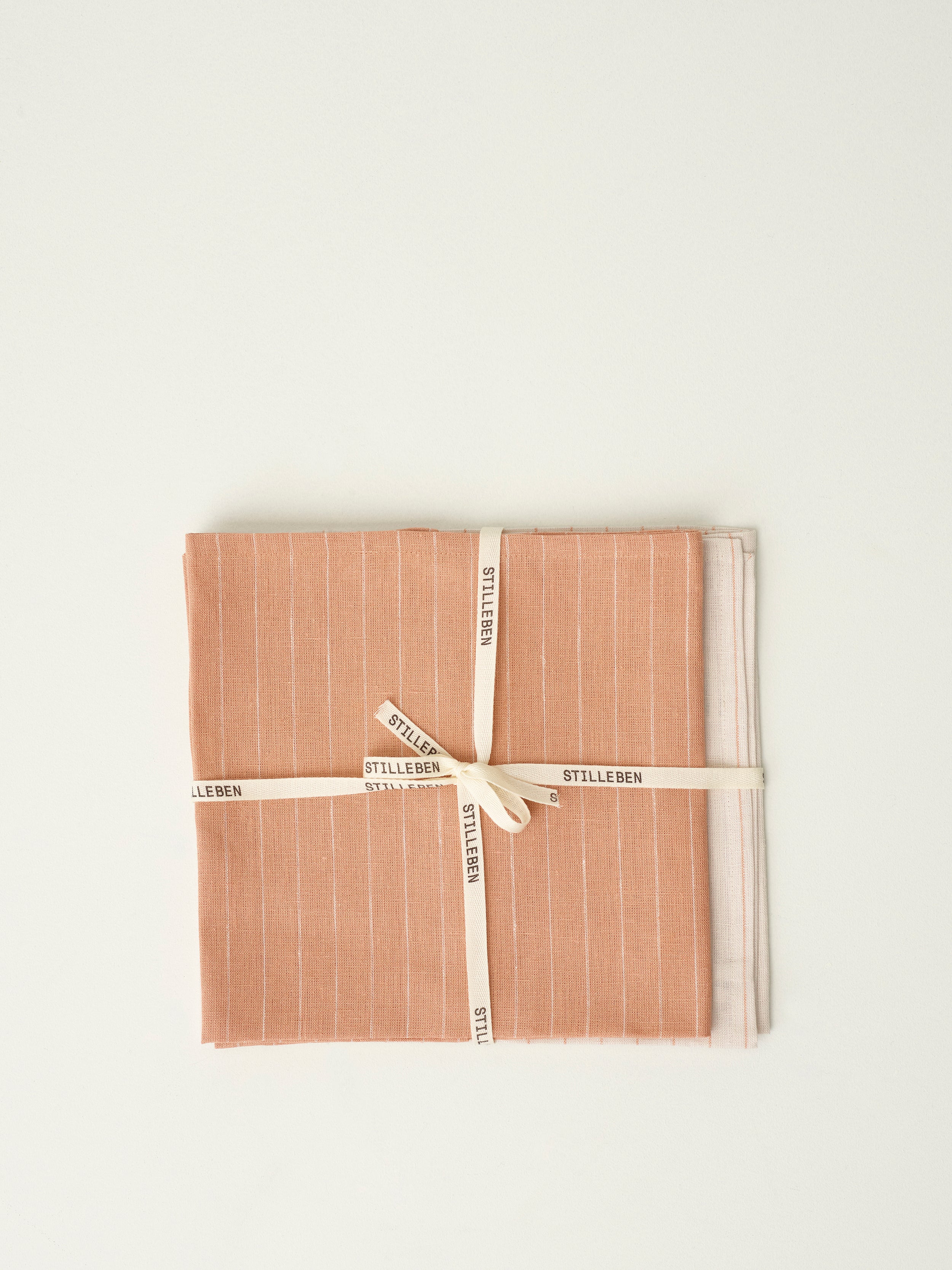 Stilleben kitchen towel terracotta/grey