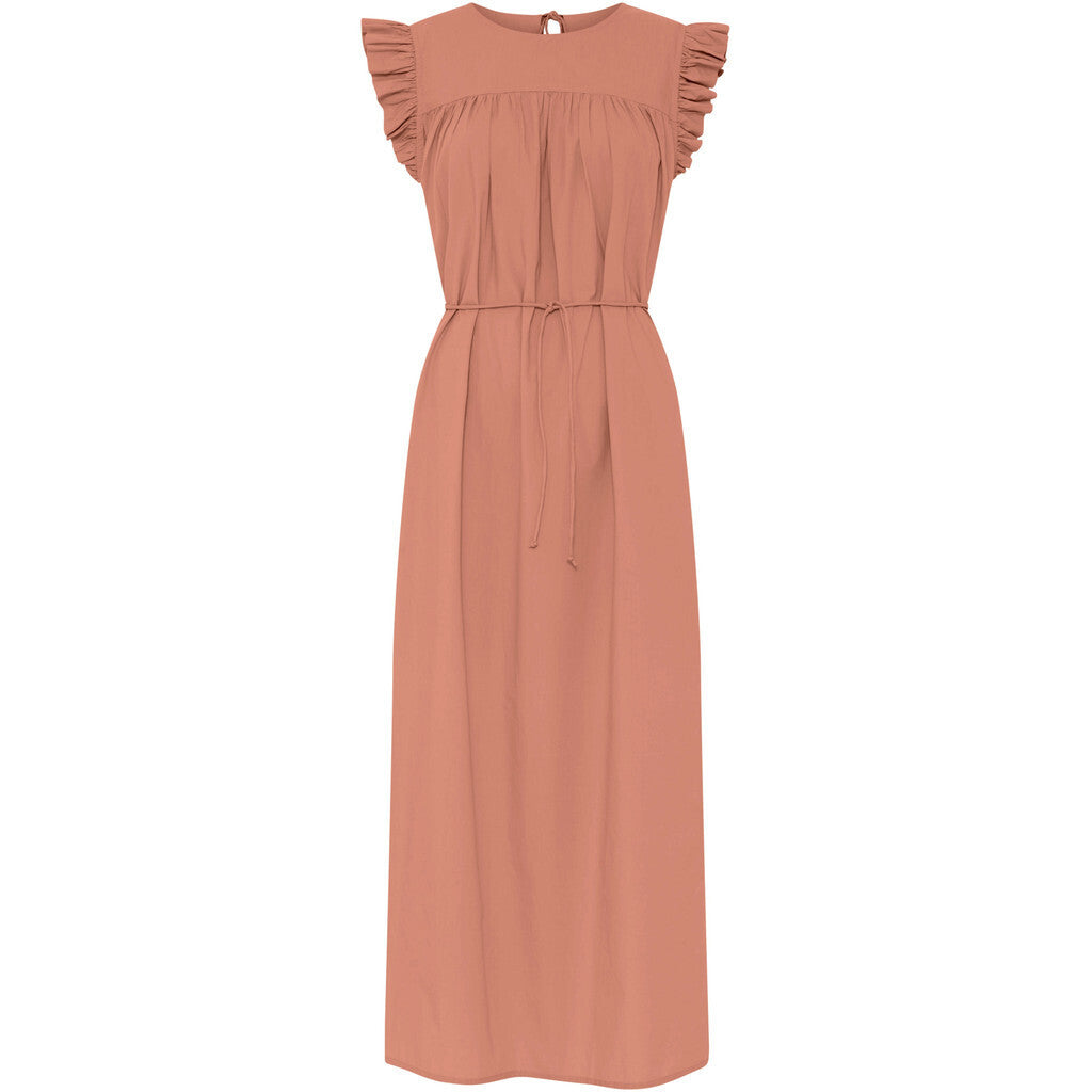 Frau Stockholm long dress cameo brown