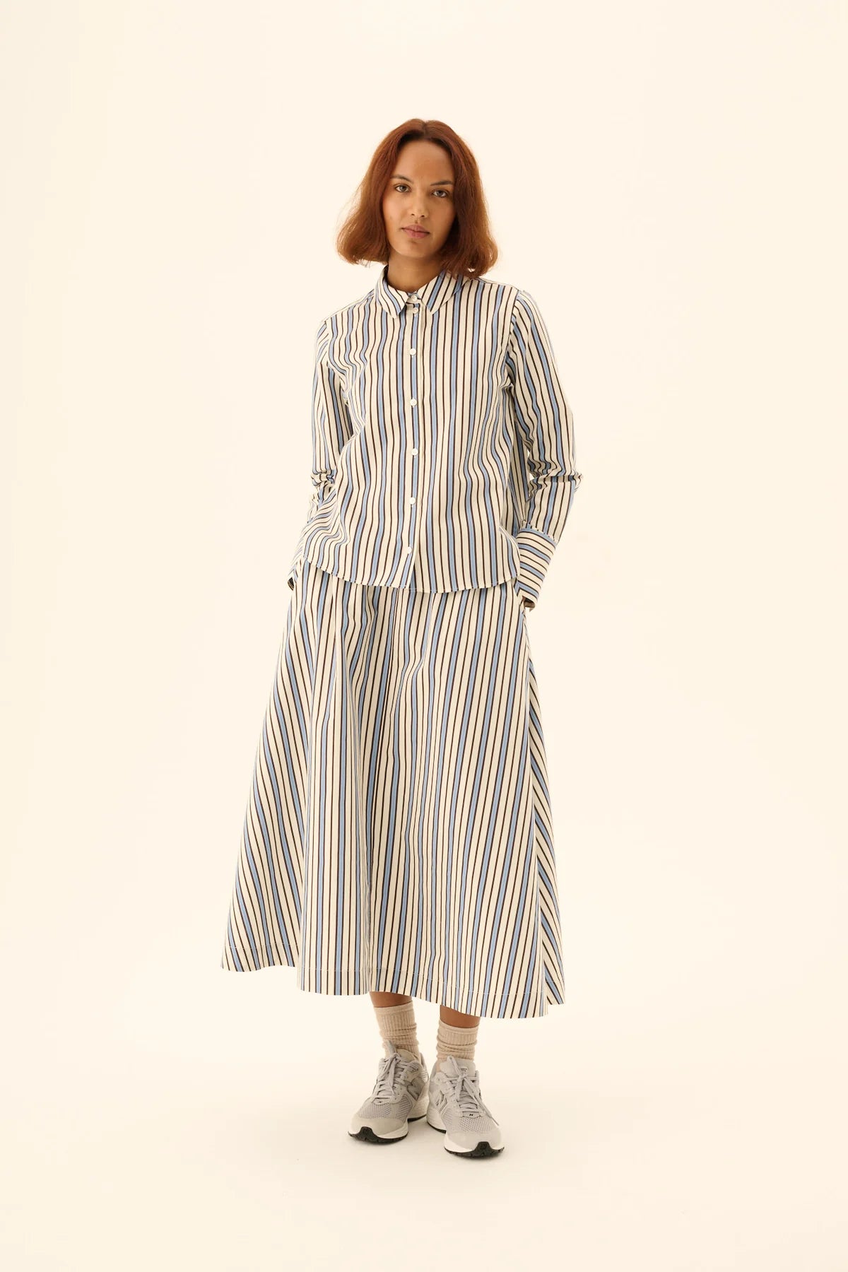 Rue De Tokyo Sylina skjorte Trio Stripe