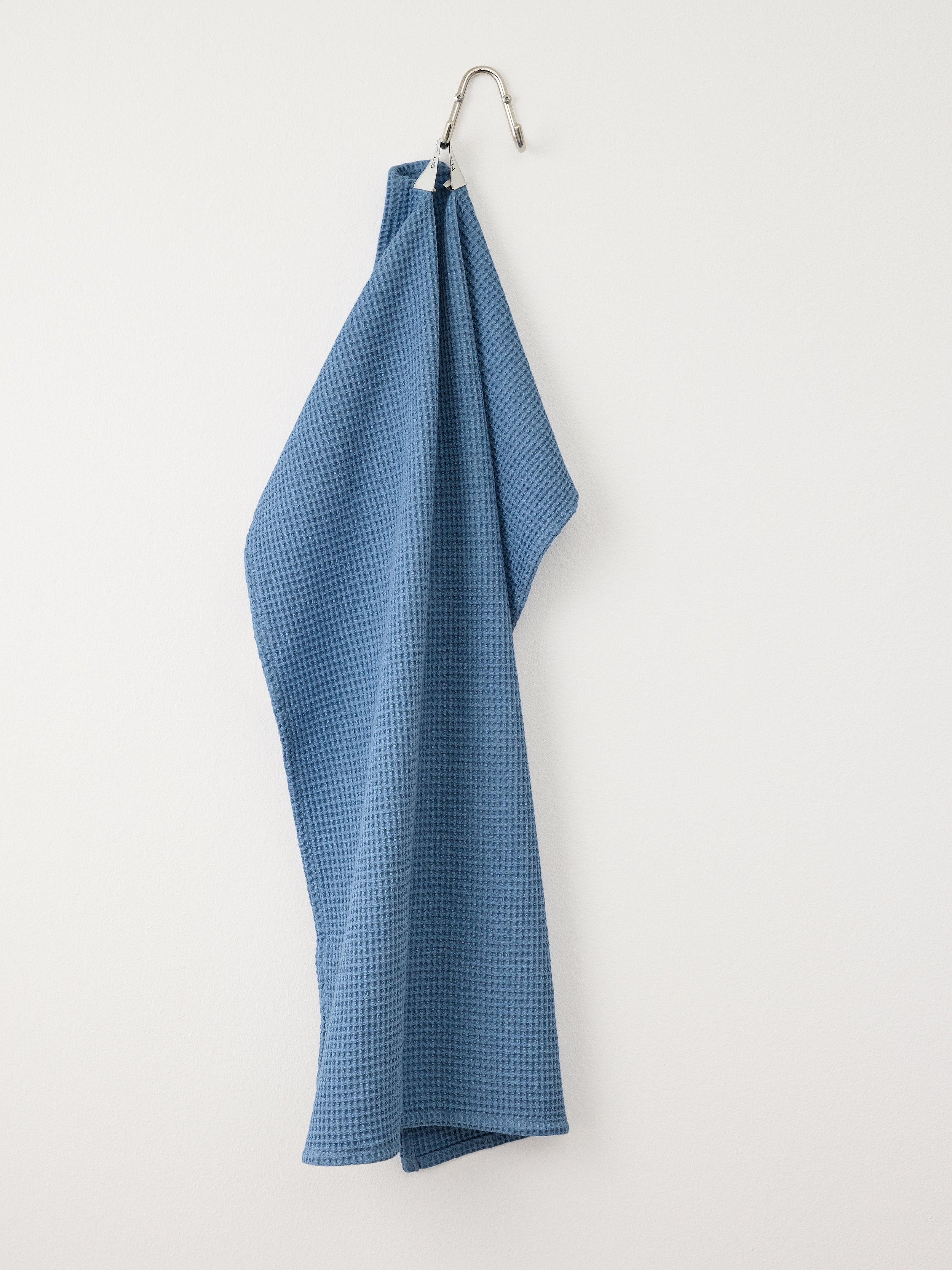 Stilleben Waffle viskestykke Denim blue