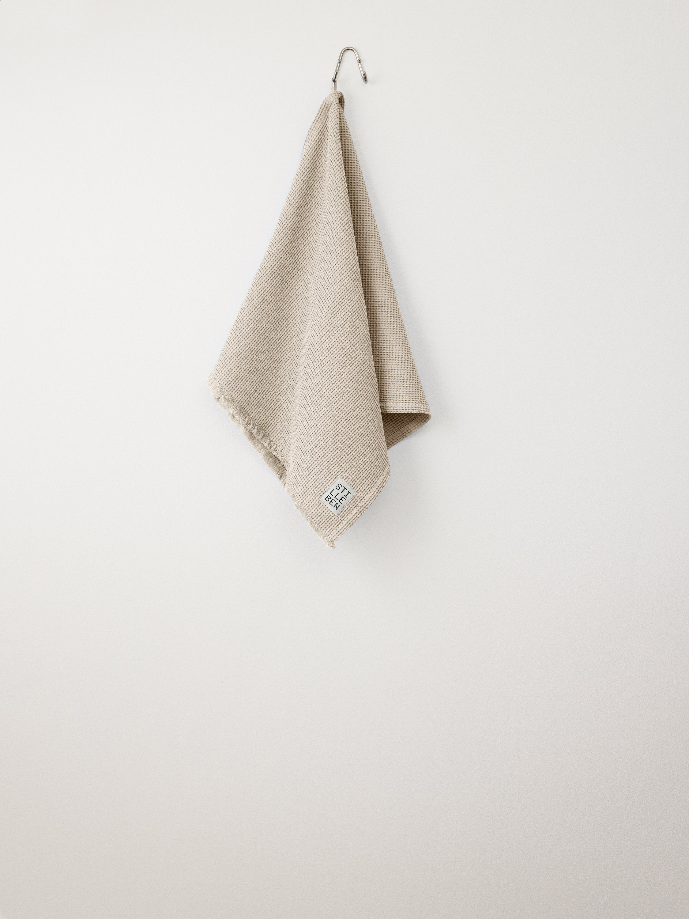 Stilleben Waffle håndklæde 55 x 100 Sand