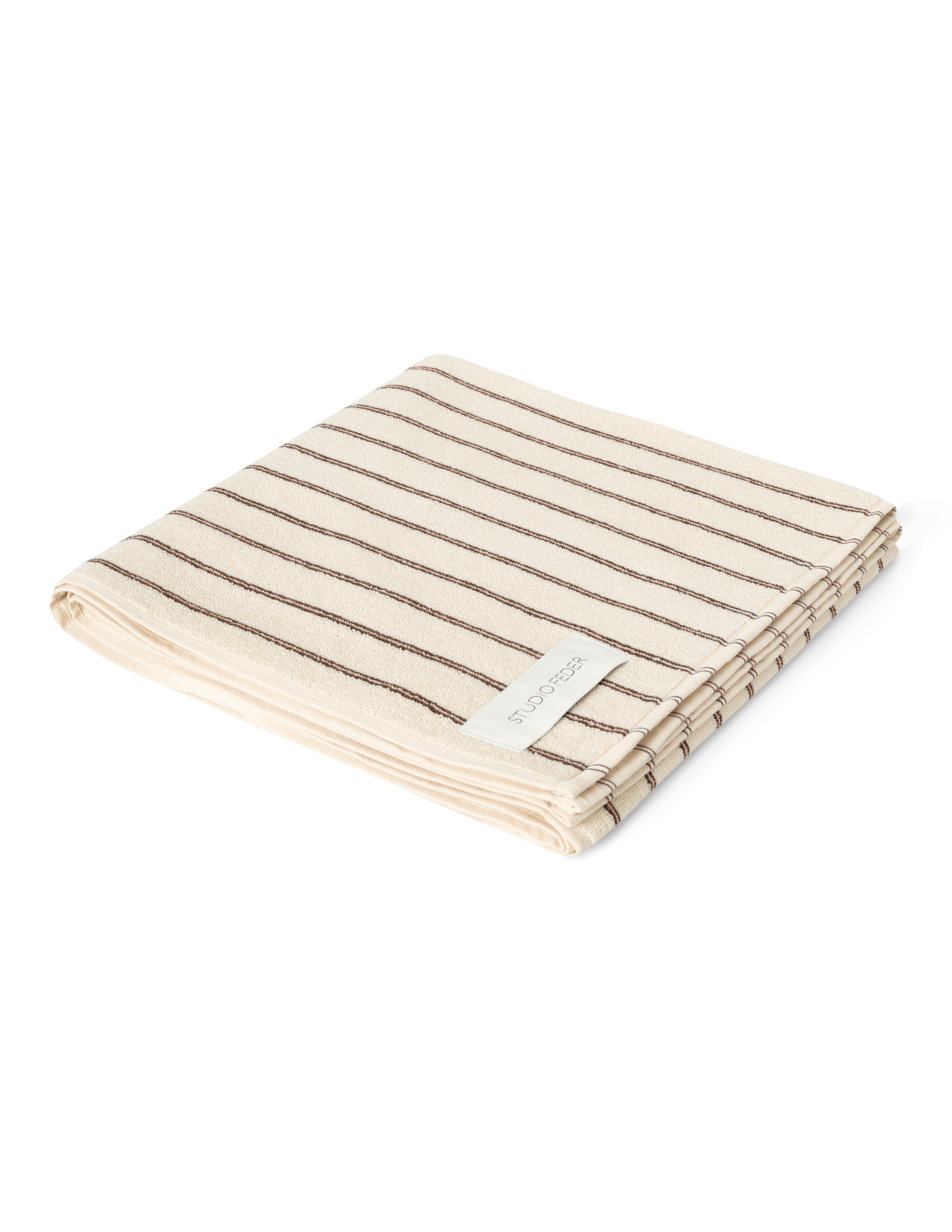 Studio Feder Una towel Brown Rain