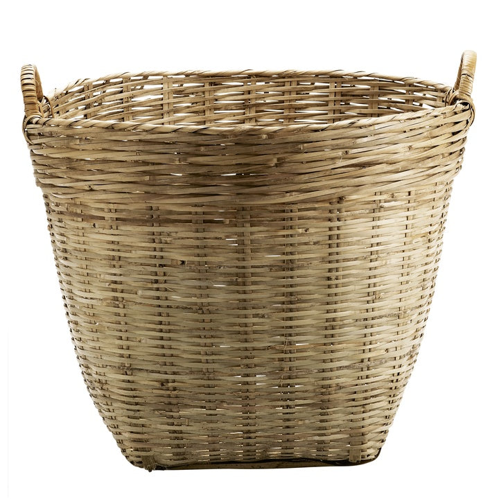 Tine K Home markedskurv m. hank bambus 65 x 60
