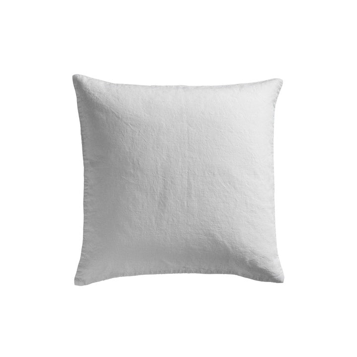Tine K Home pudebetræk washed 100% HØR hvid 55 x 55
