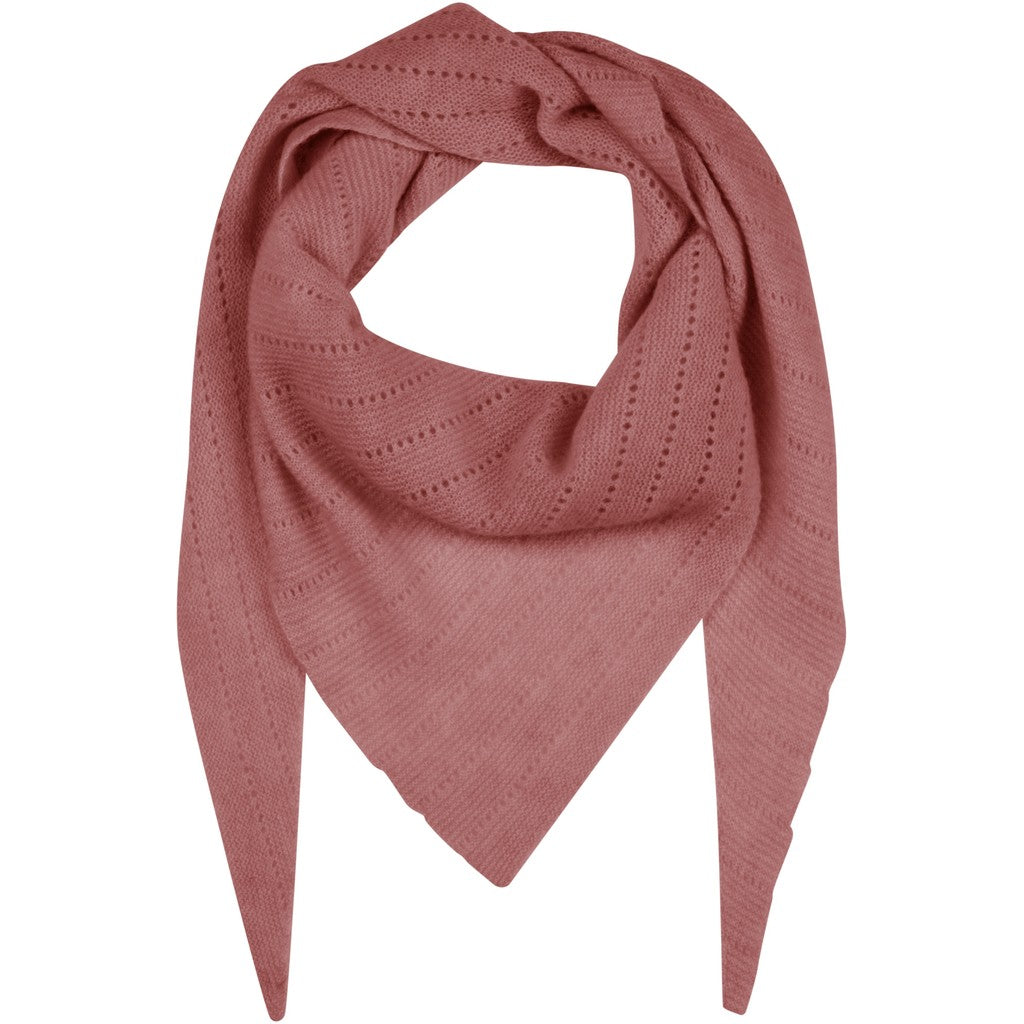 Frau Doha cashmere scarf large wistful mauve