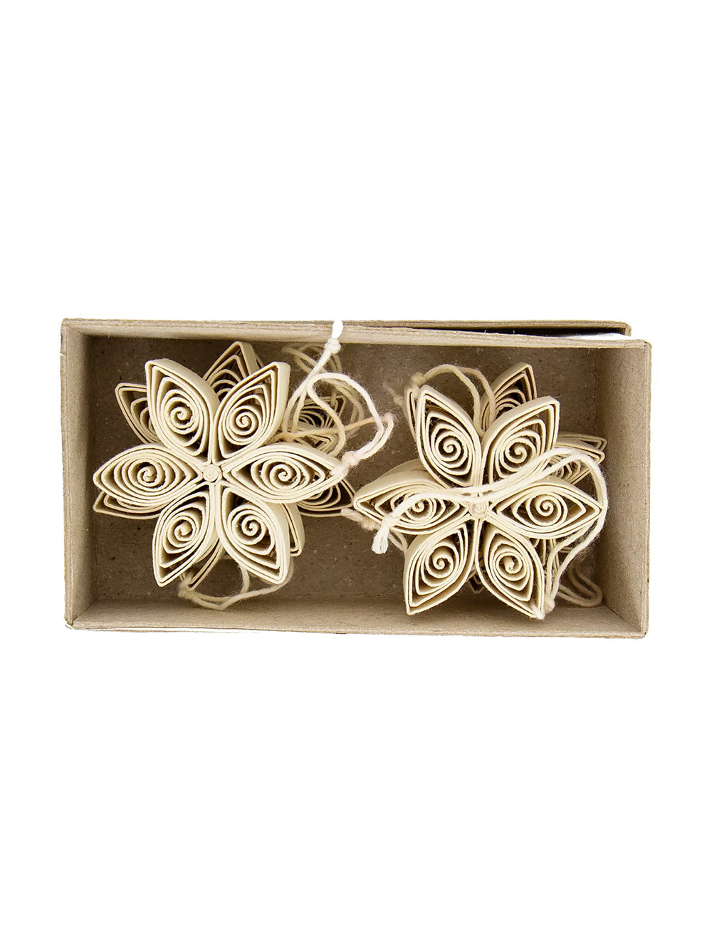 julestjerne 6-stk quilled