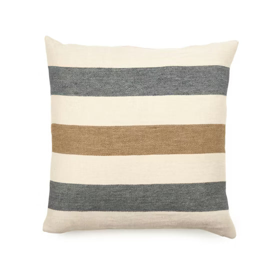 Libeco The Belgian pillow hør Dakota stripe